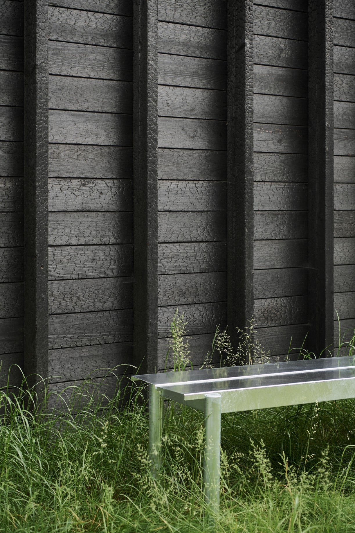 LINEAR Outdoor Bench Galvanized Steel