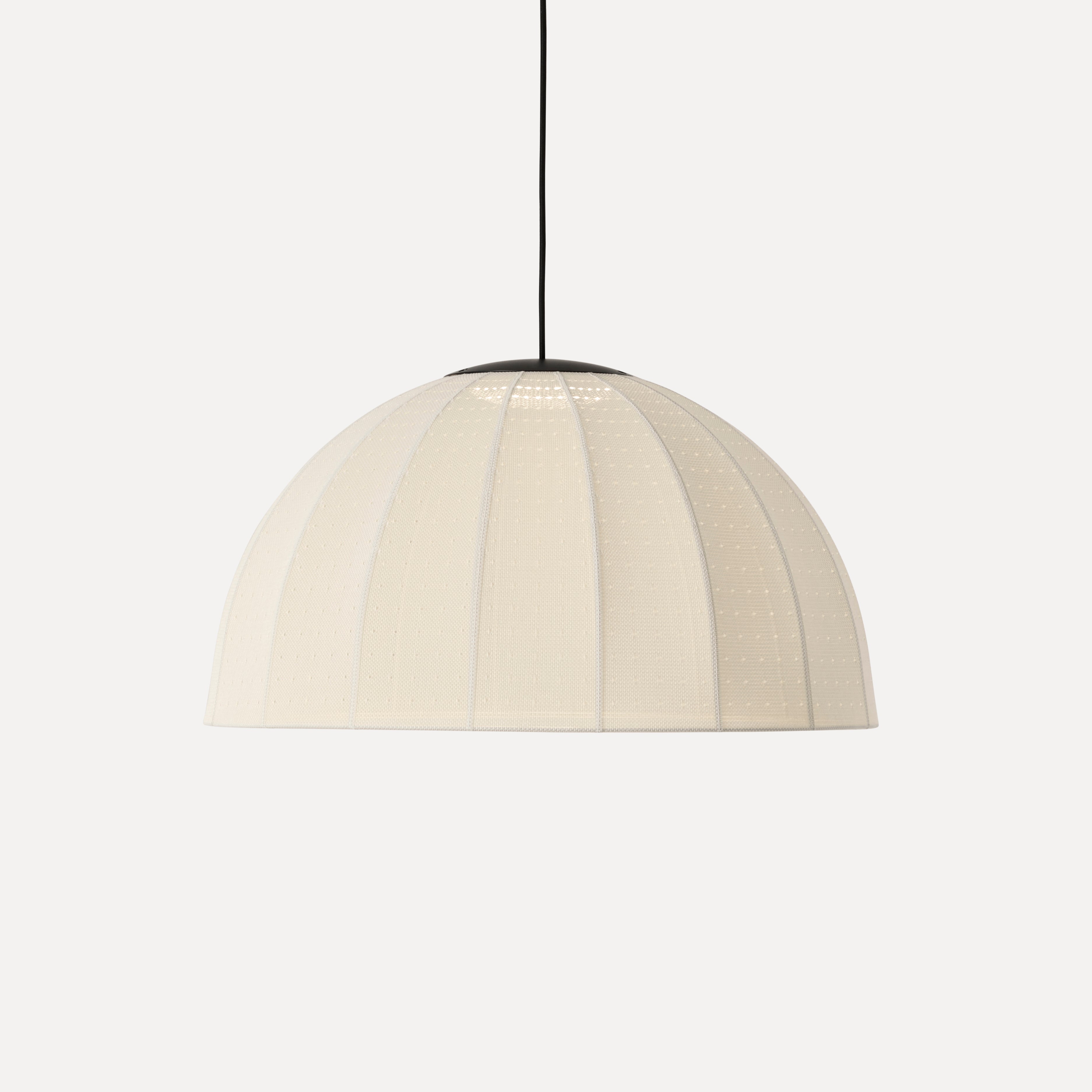 Závesná lampa MOLLIS zlomená biela