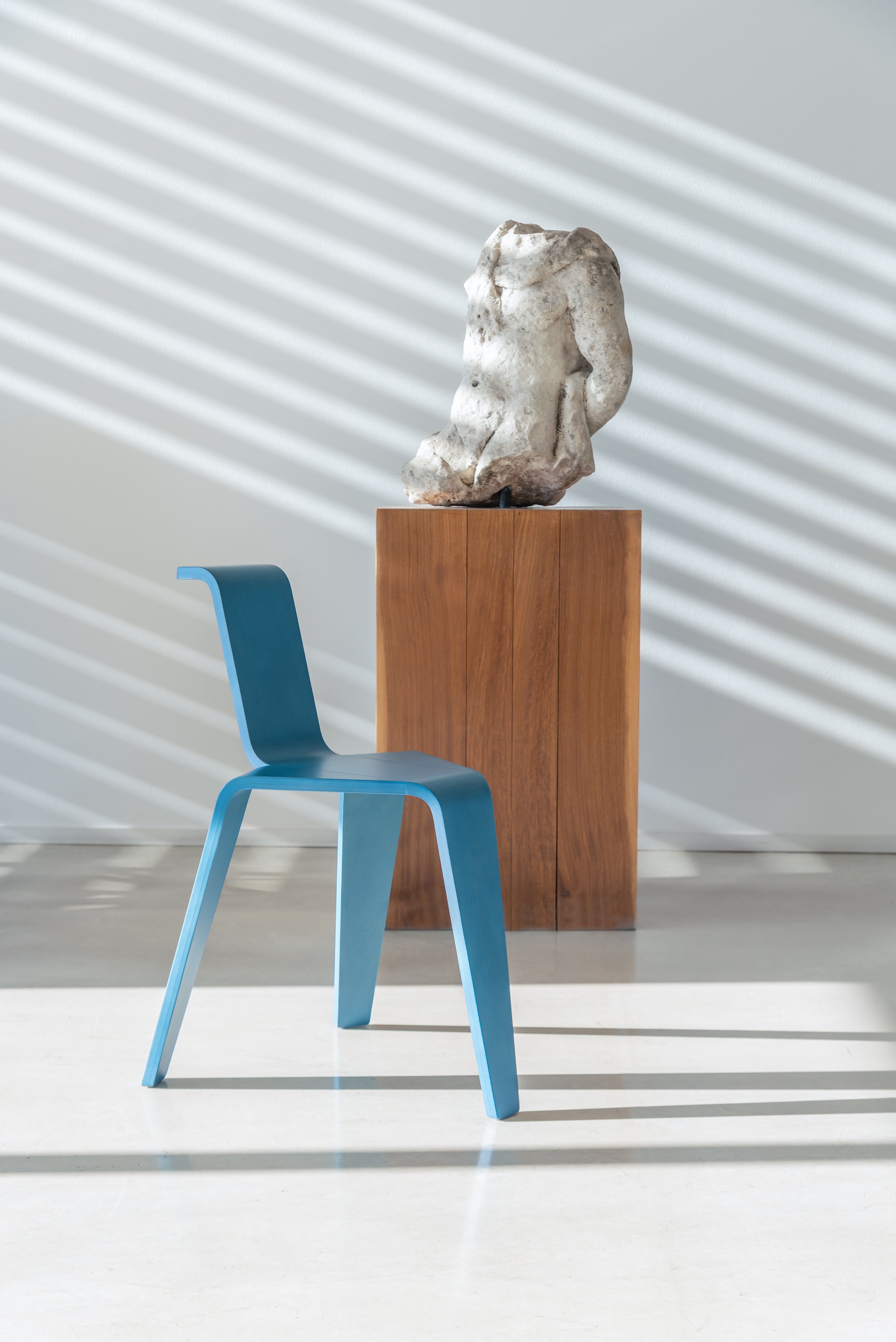 Chair AKA blue beech wood