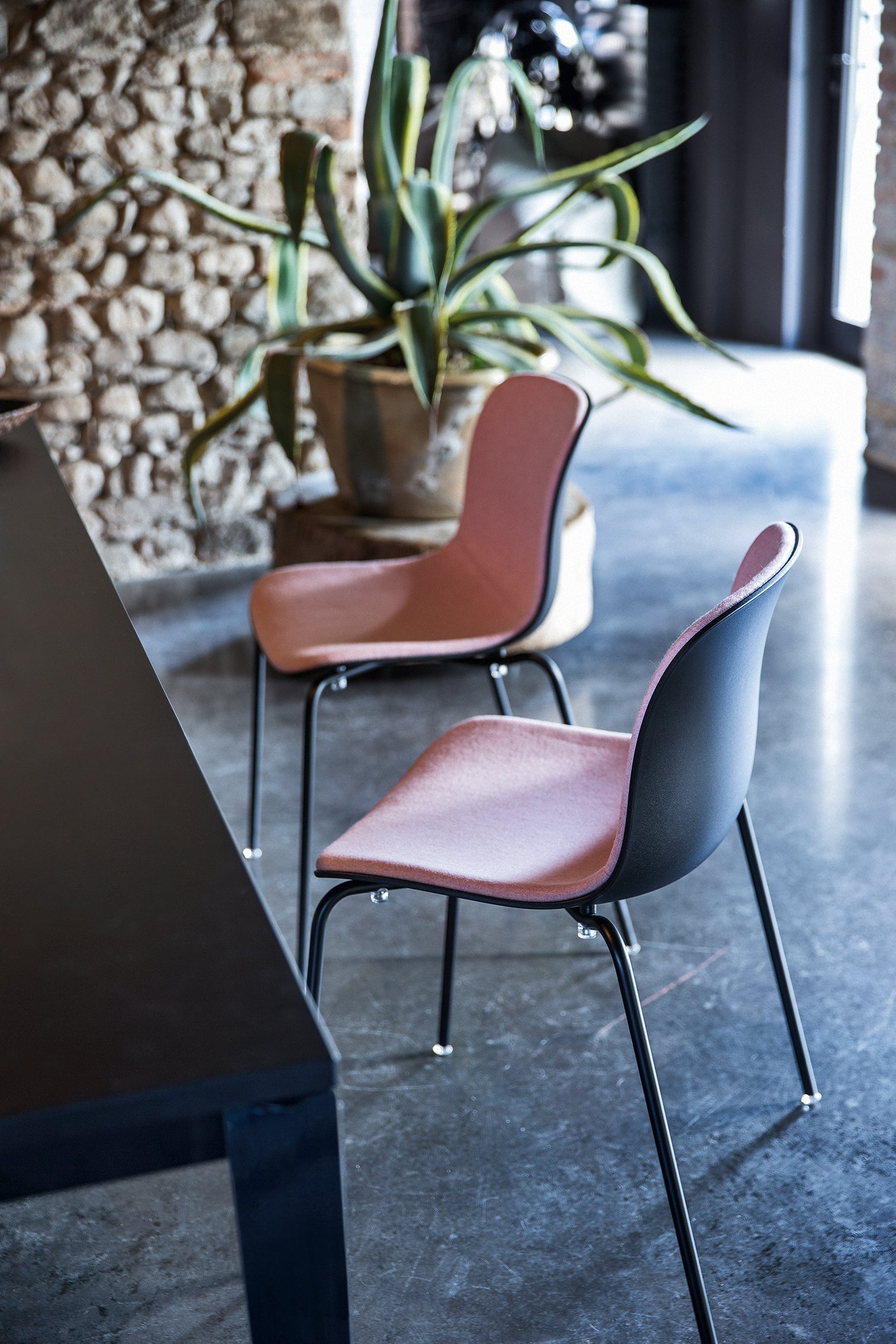 Krzesło TROY czarny