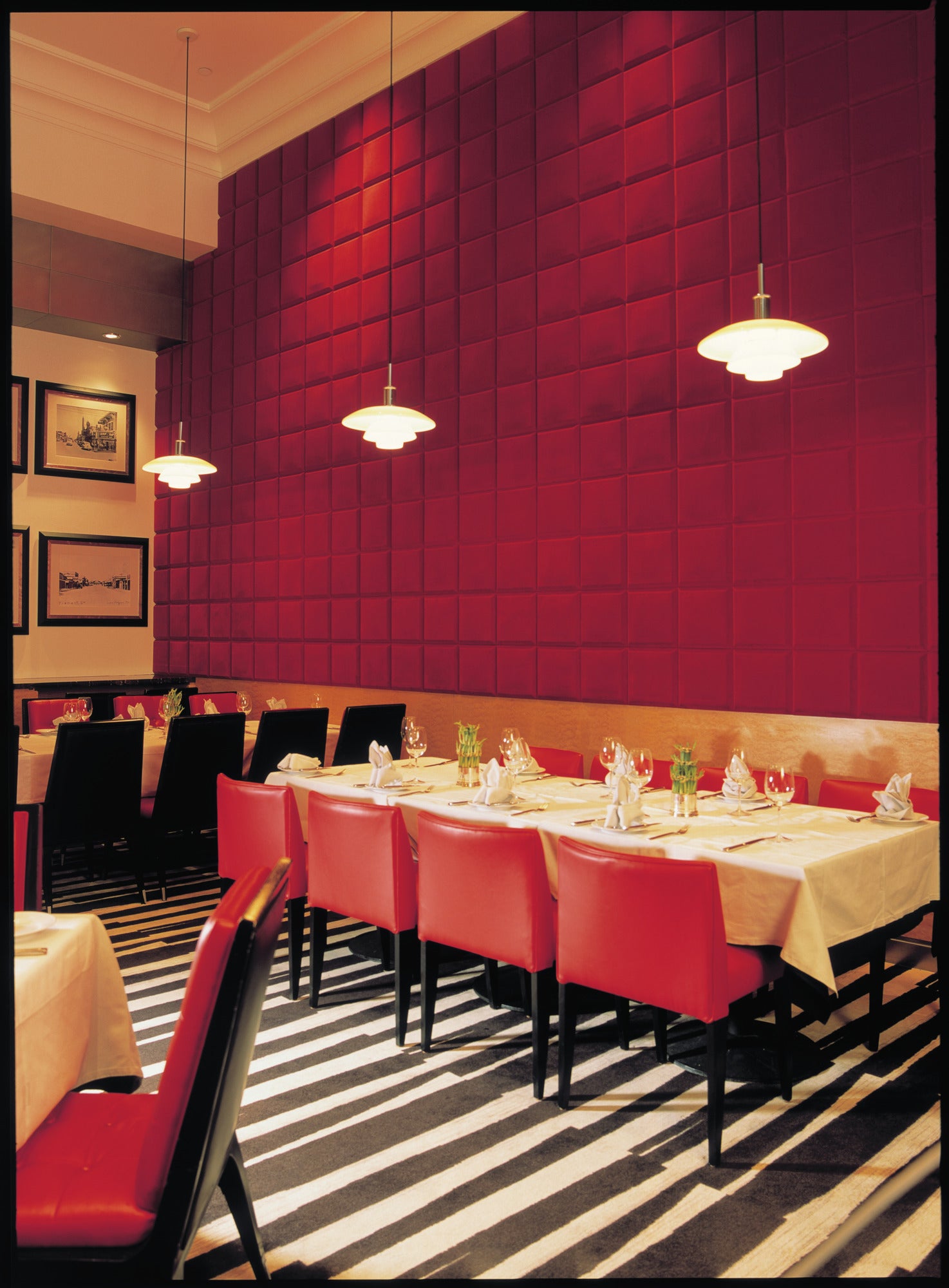 Závesná lampa PH 4½-4 biela s chrómovým povrchom