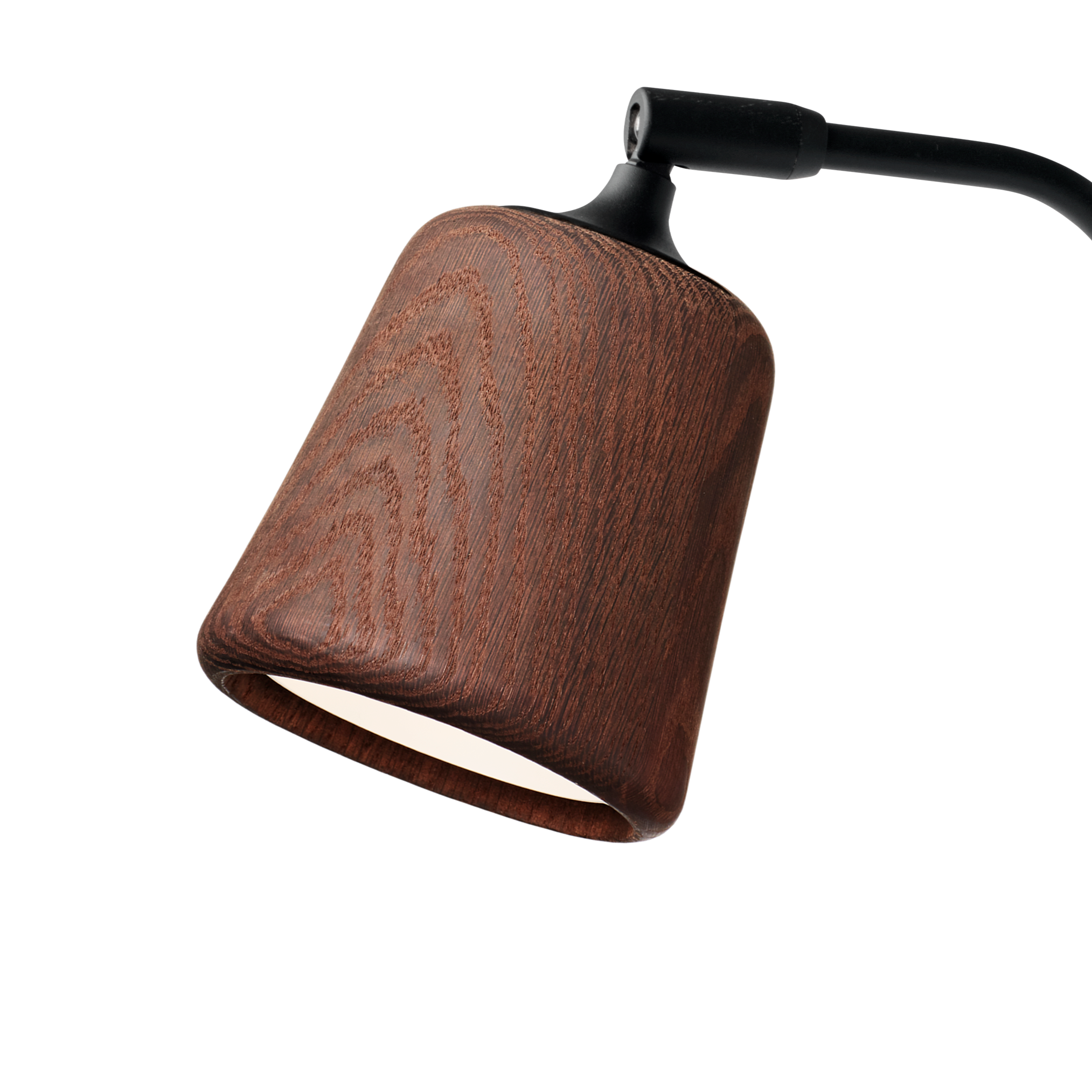 Stolná lampa MATERIAL dymový dub