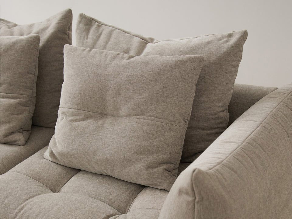 Bloom Terracotta velvet sofa