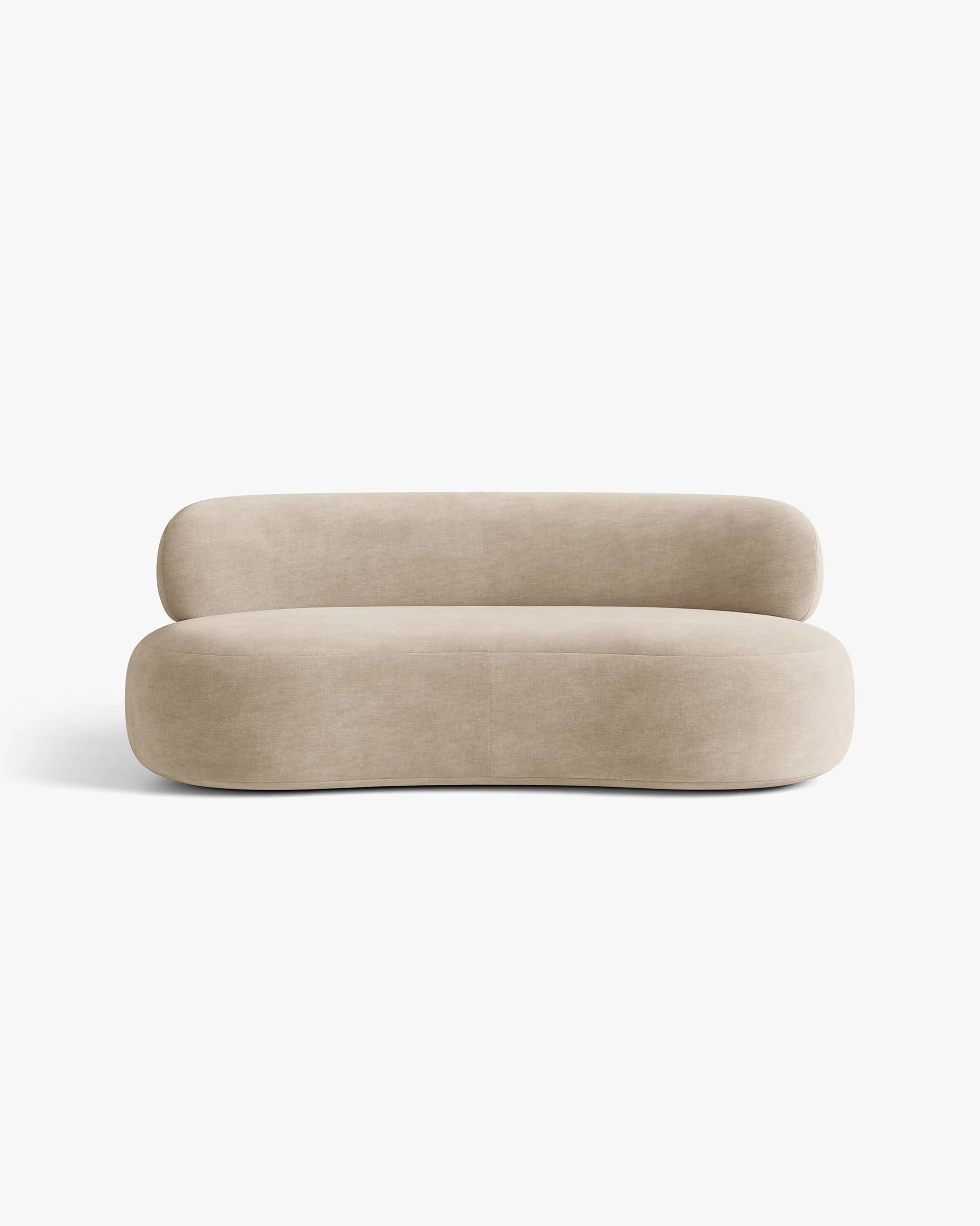 Sofa pre 3 osoby AURA béžový šenil