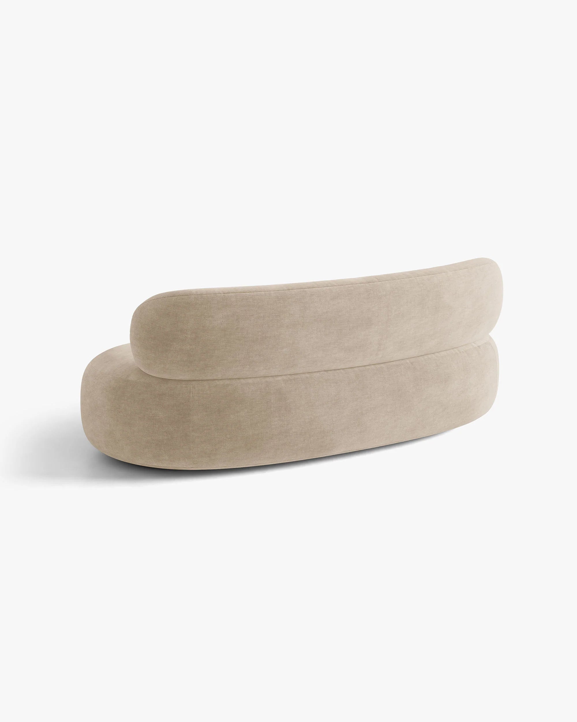 Sofa pre 3 osoby AURA béžový šenil