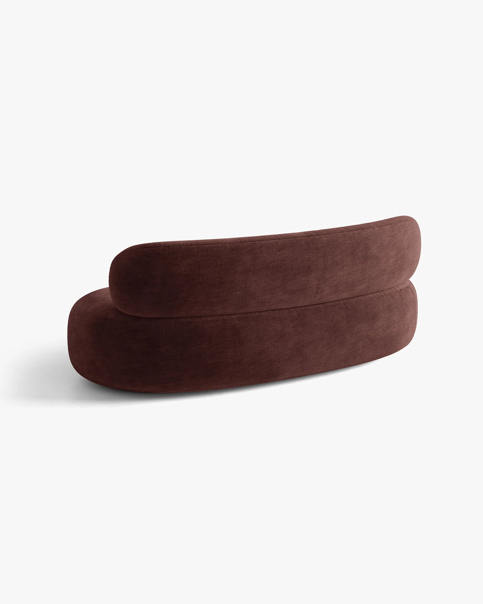 Sofa 3-osobová AURA, čerešňový šenil
