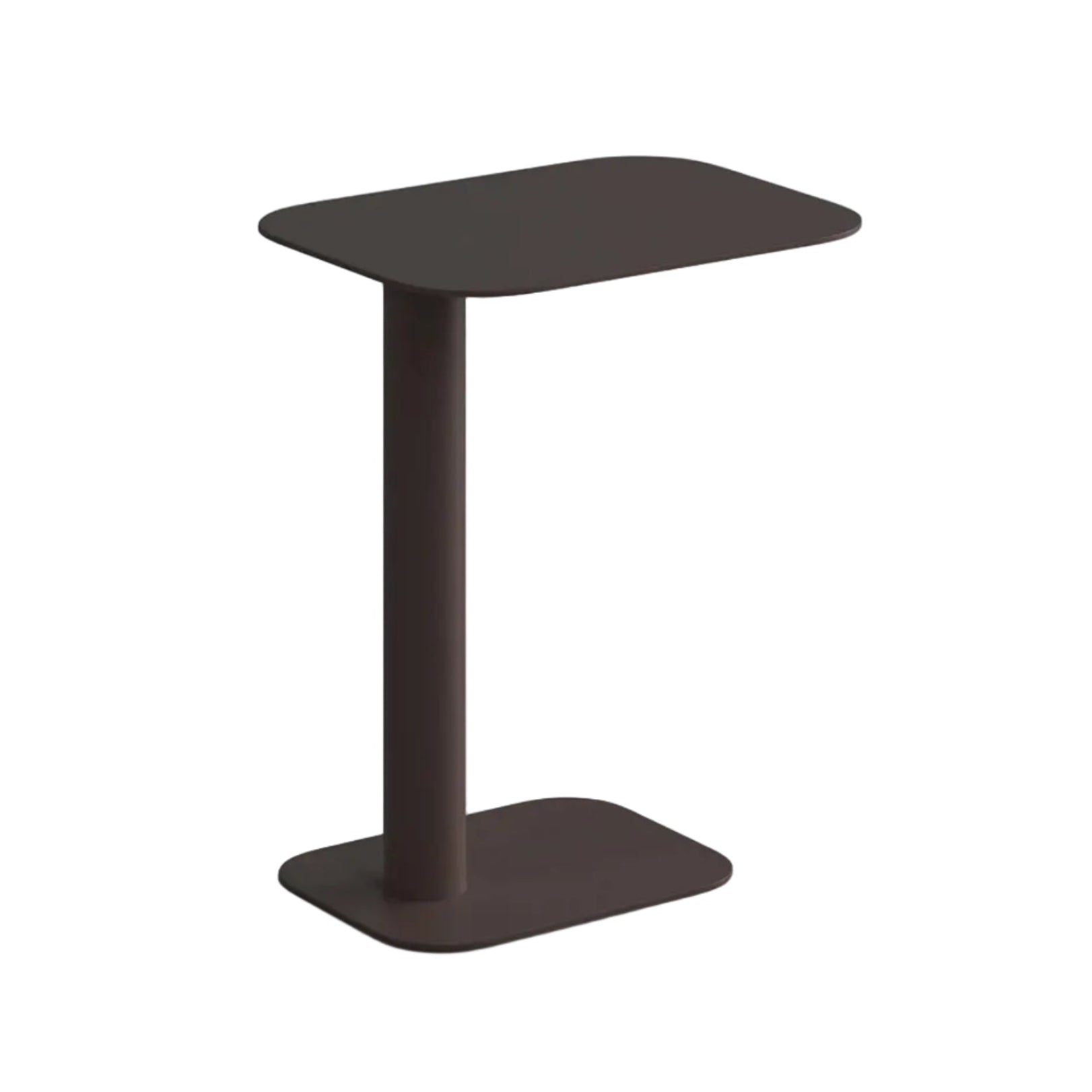 Stolik boczny JACKSON kawowy brązowy