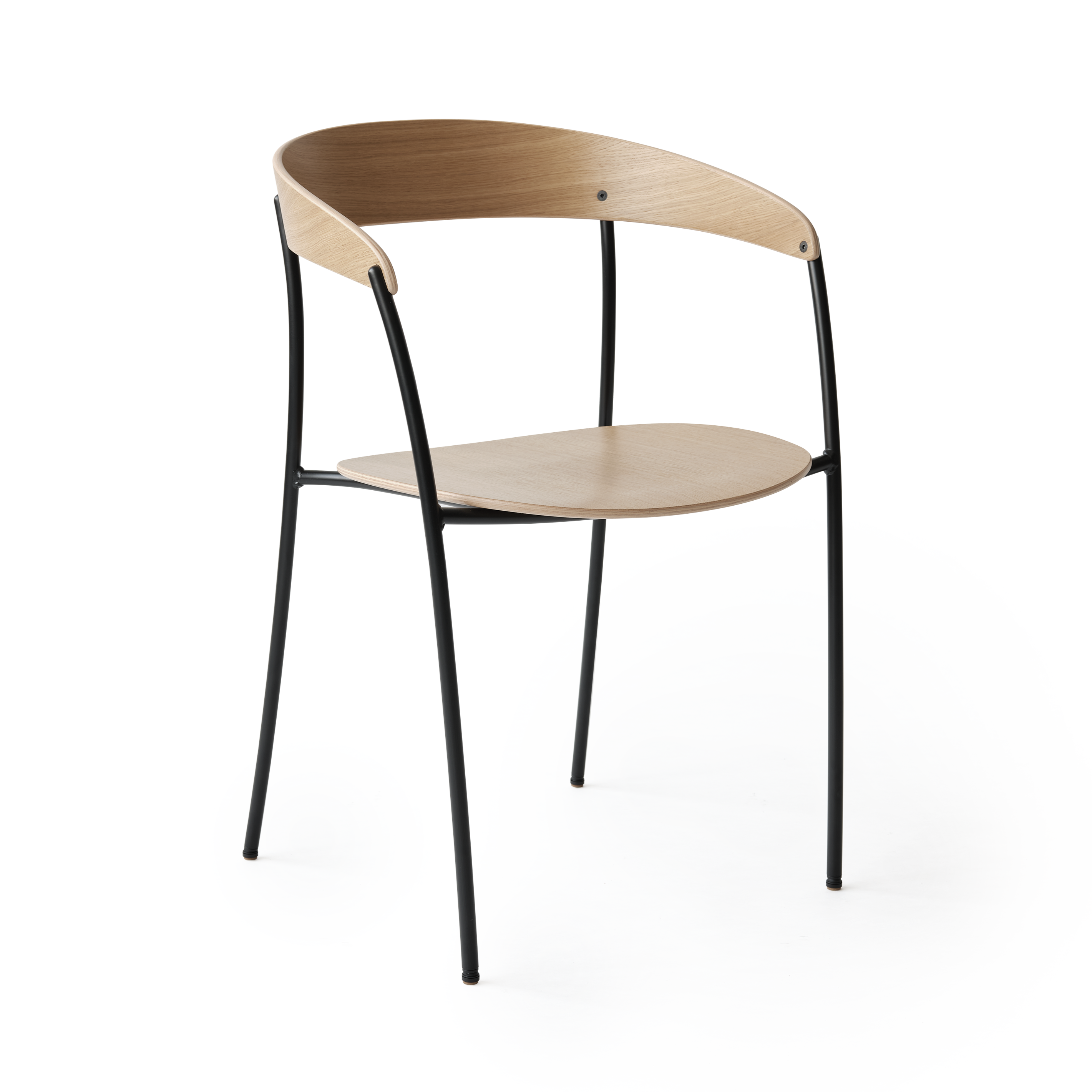 Kreslo s podrúčkami MISSING dýha dubová