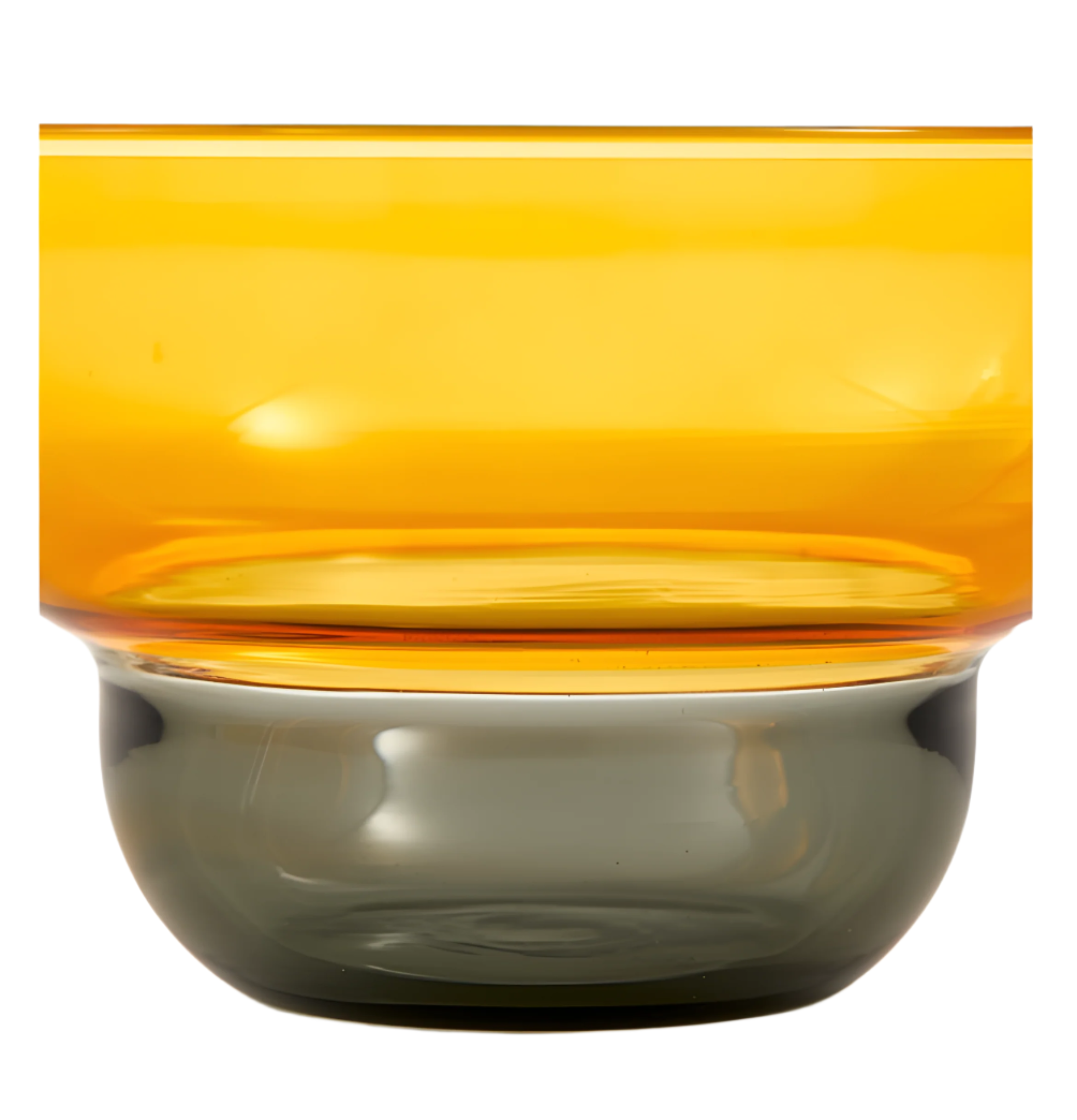 Súprava šálok MIZU KIRI žlto-sivá