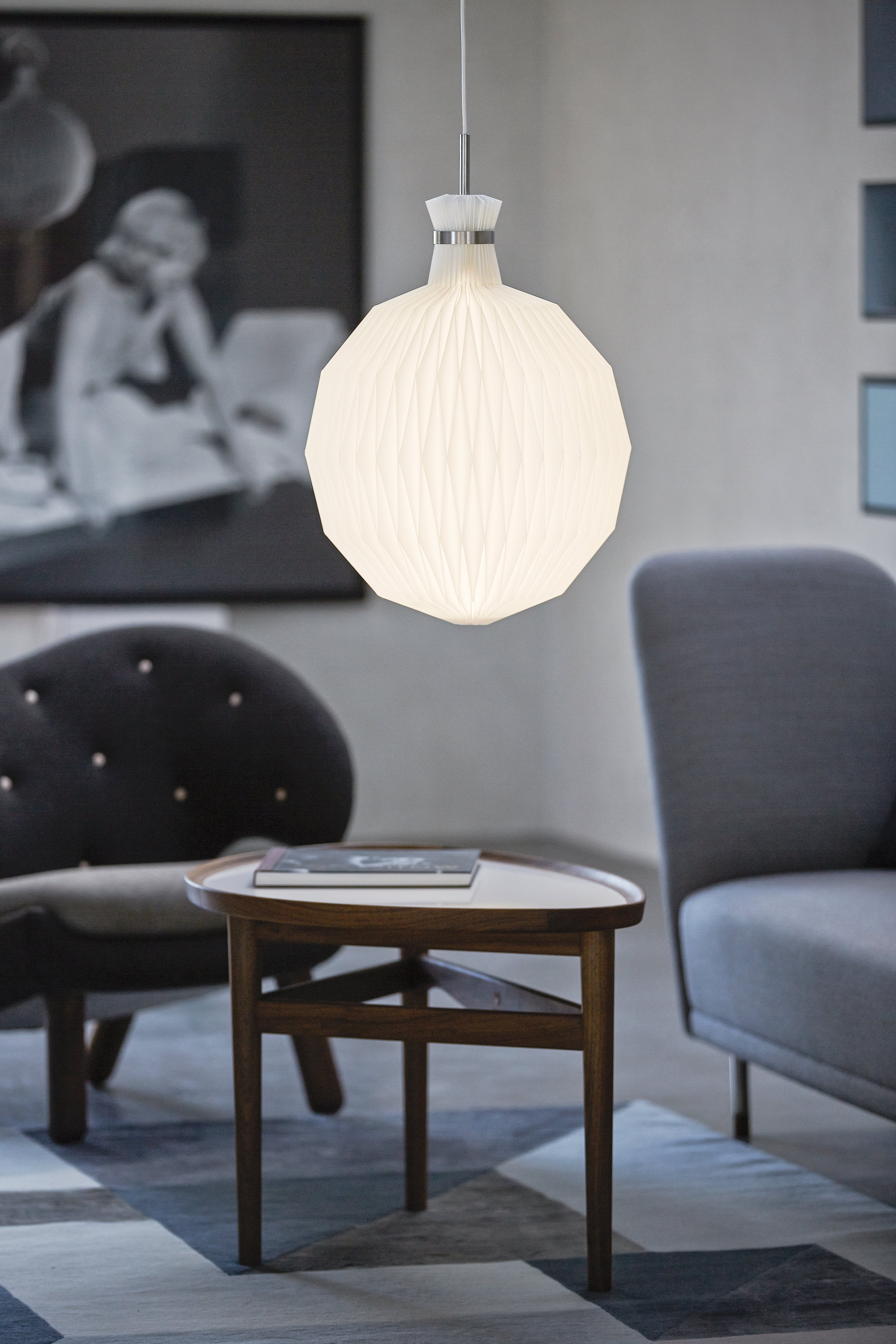 Závesná lampa MODEL 101 biela