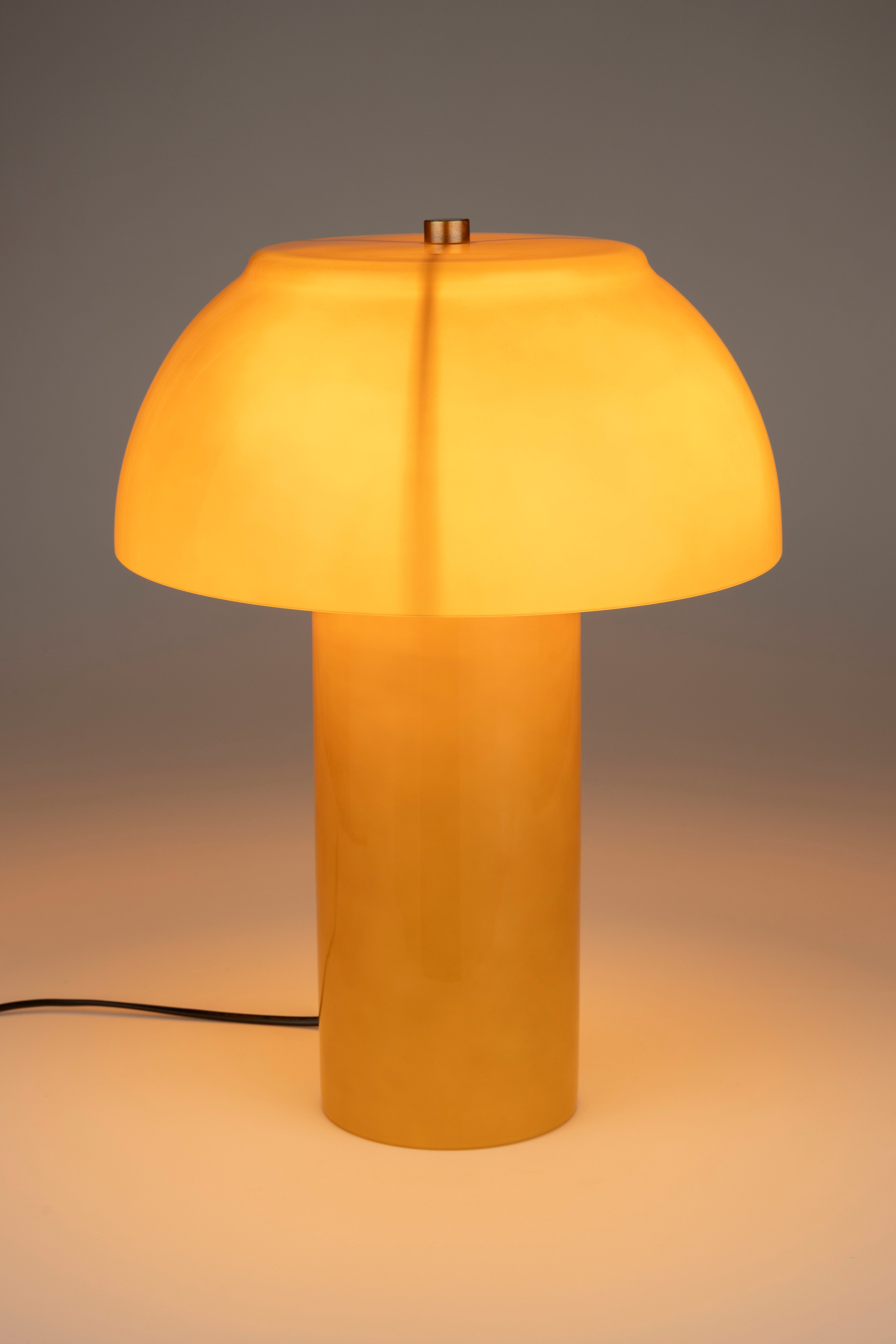 Lampa stołowa MORVAN musztardowy