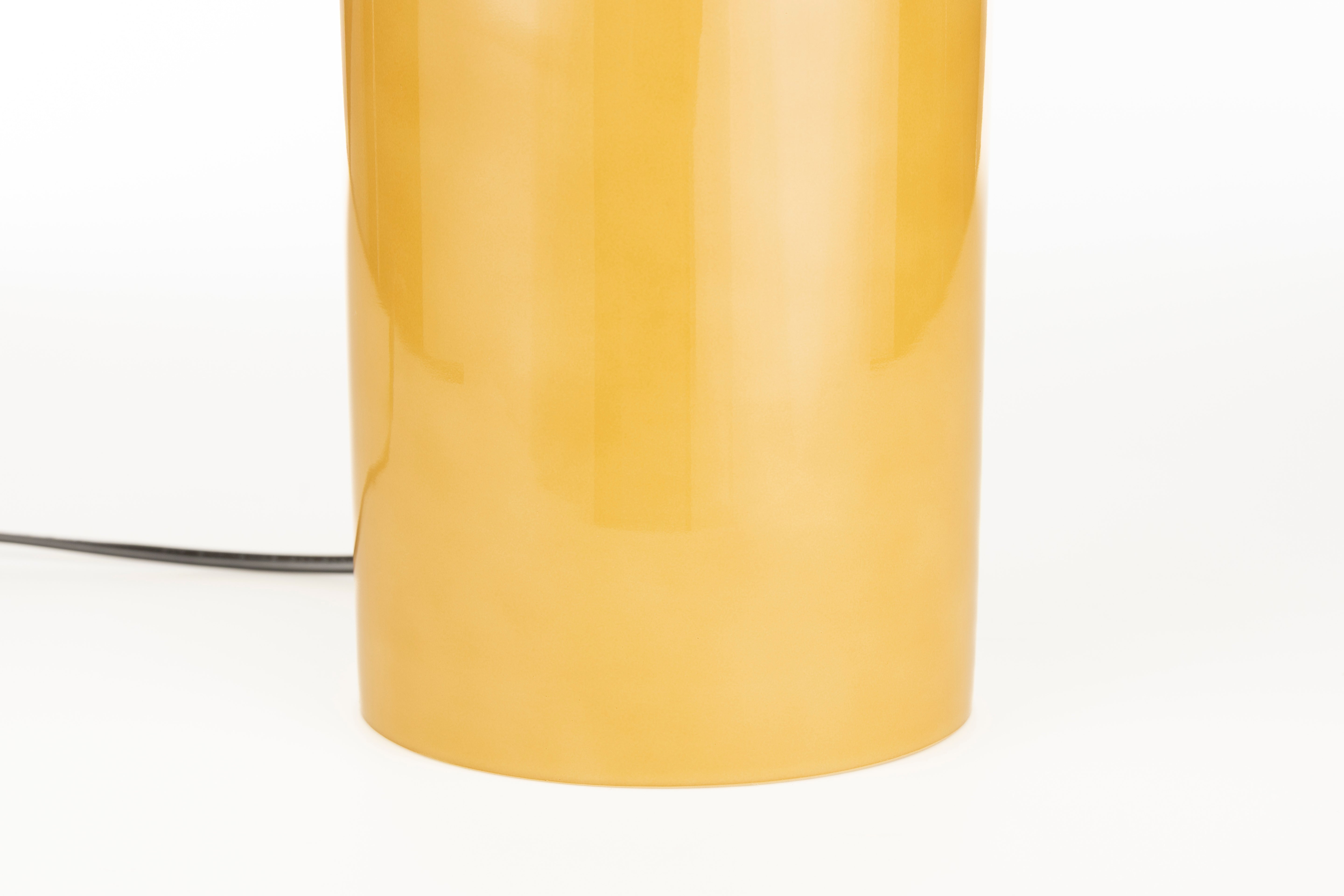 Lampa stołowa MORVAN musztardowy
