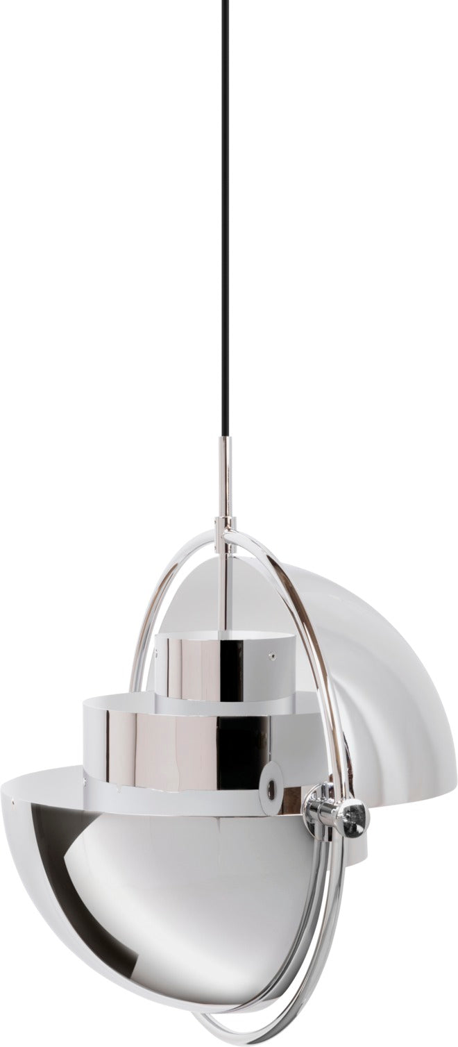Závesná lampa MULTI-LITE chróm