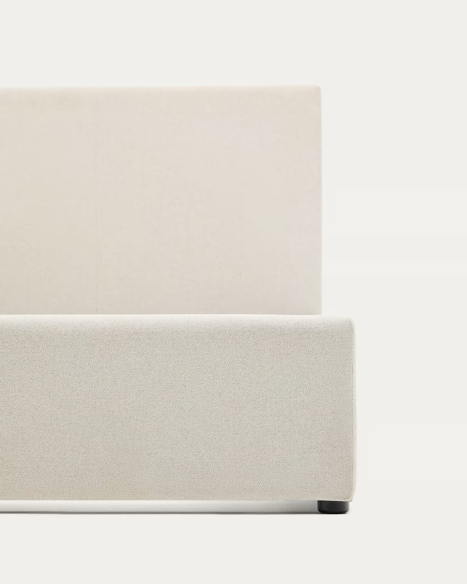 NAHIRI Beige Bed with Storage