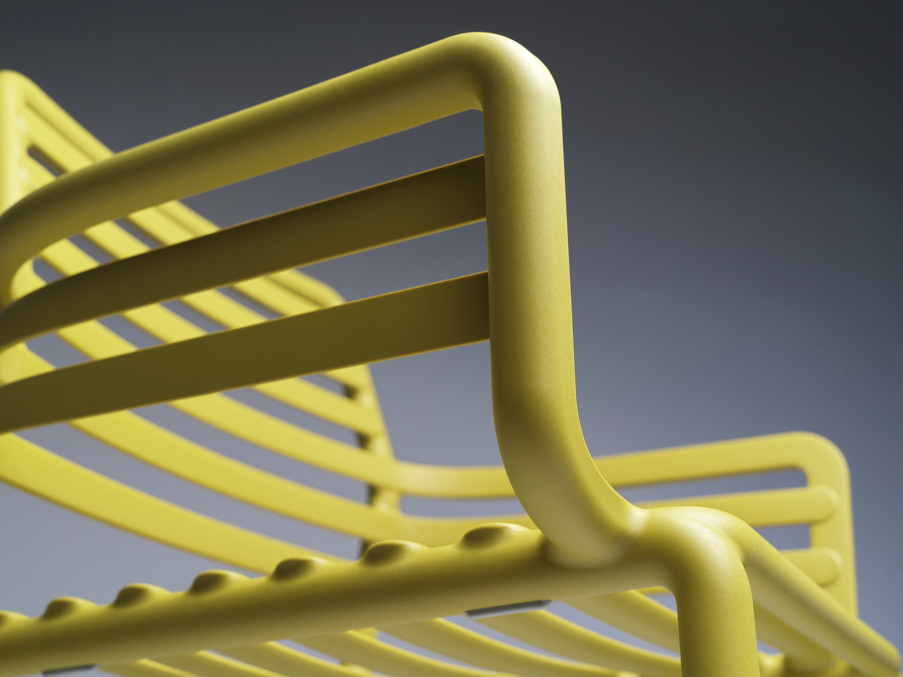 Outdoor chair with armrests DOGA marsala