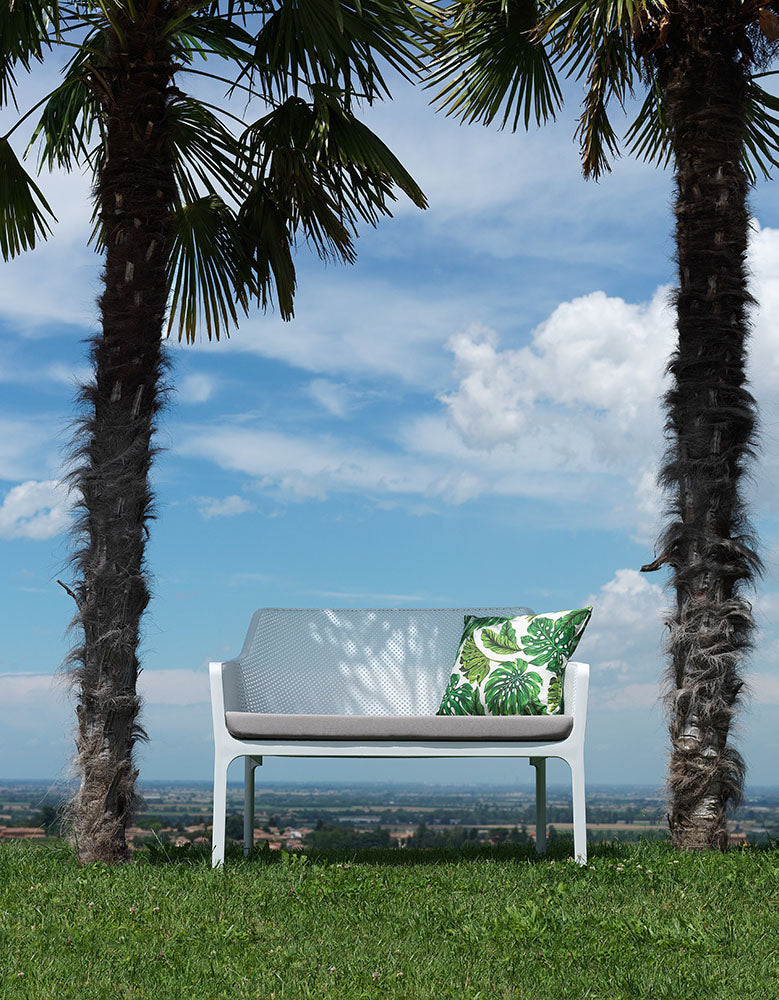 Outdoor Bench NET Anthracite