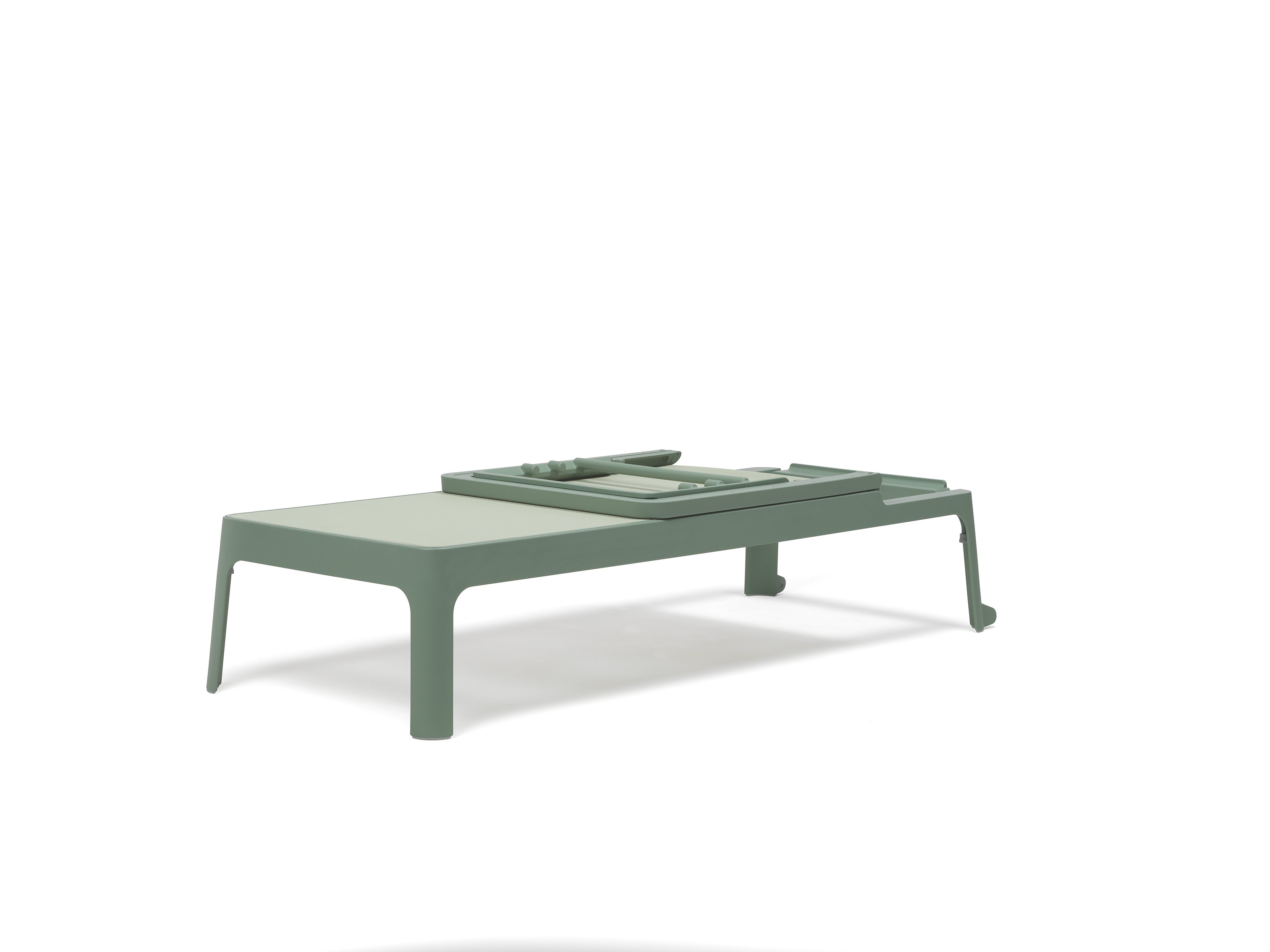 Záhradný ležadlo PLANO mätové