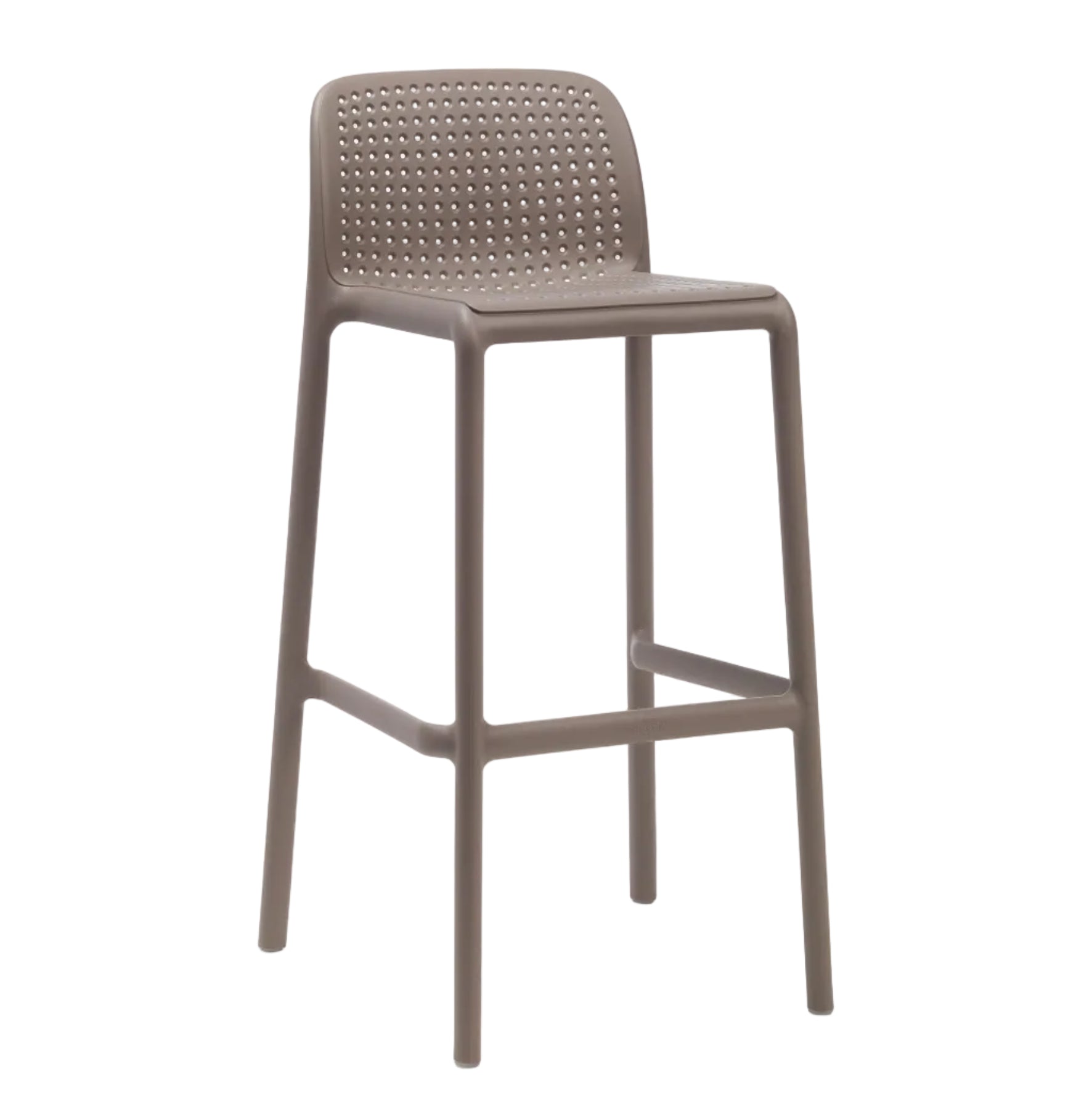 LIDO taupe outdoor stool
