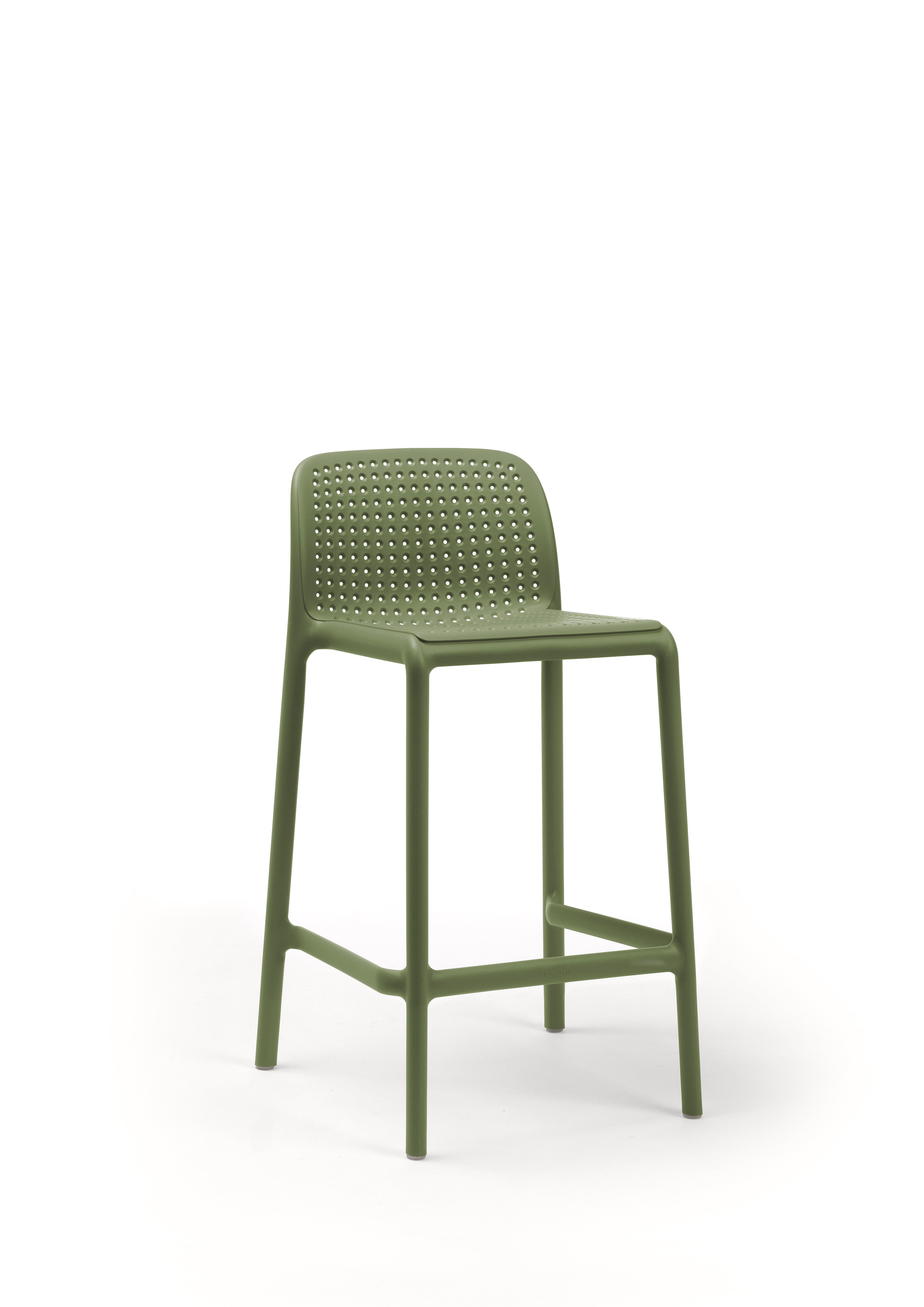 Outdoor stool LIDO agave green