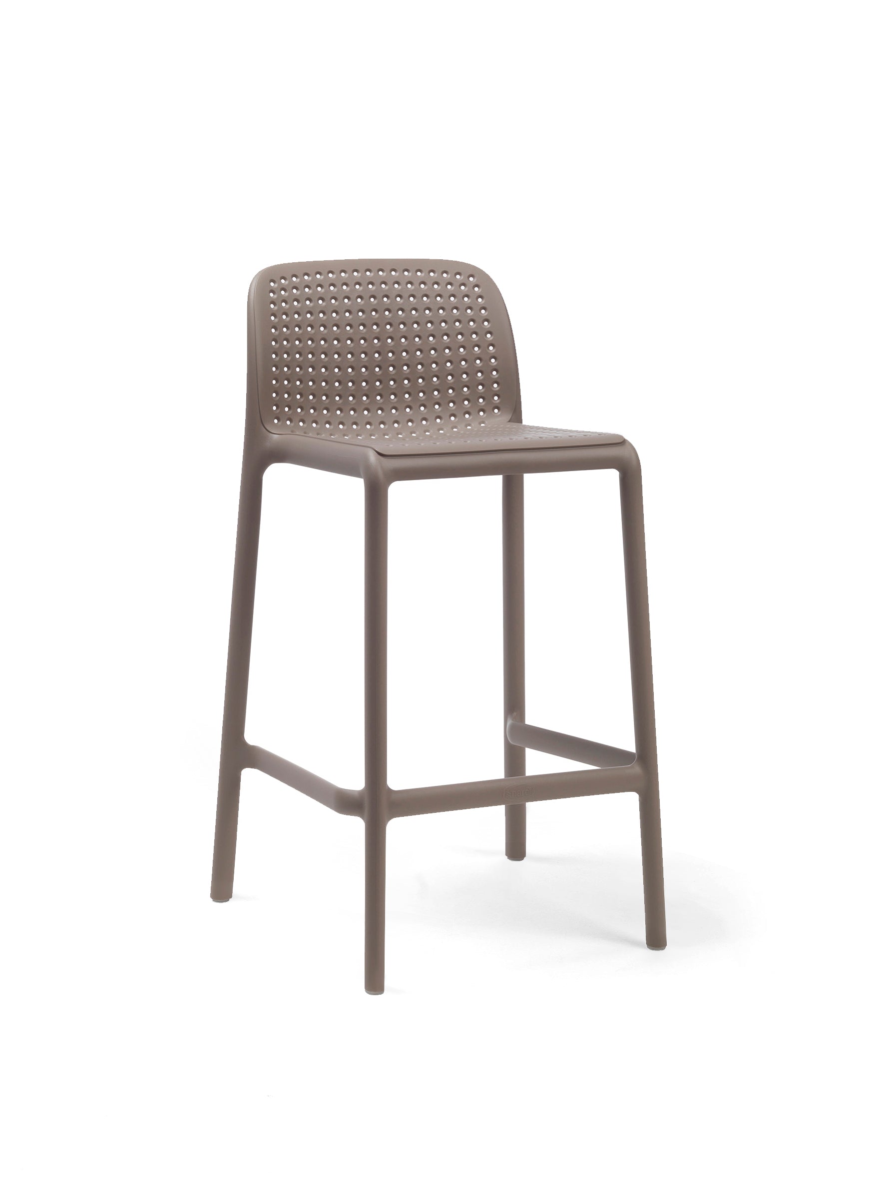 LIDO taupe outdoor stool