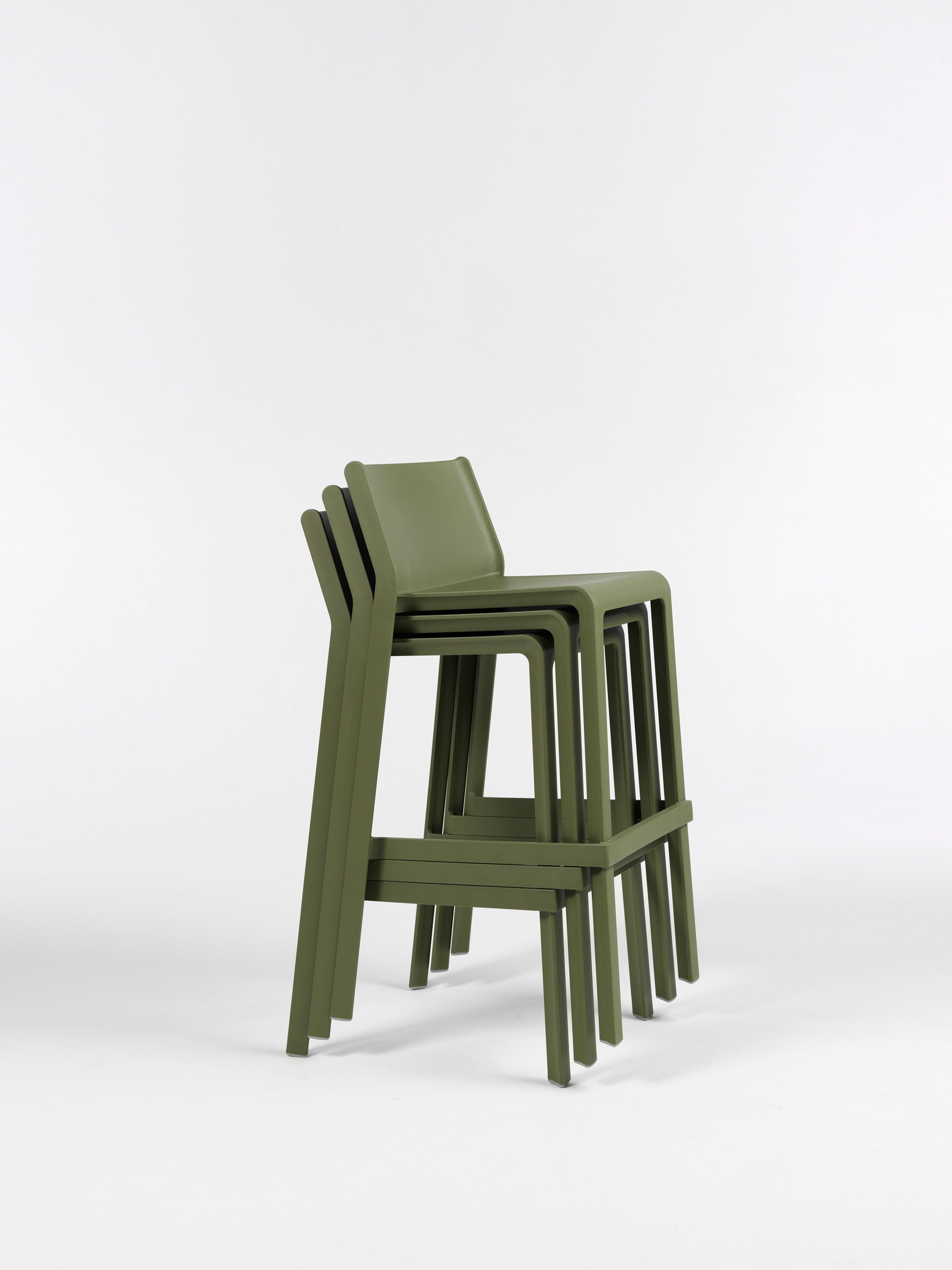 Outdoor Stool TRILL agave green