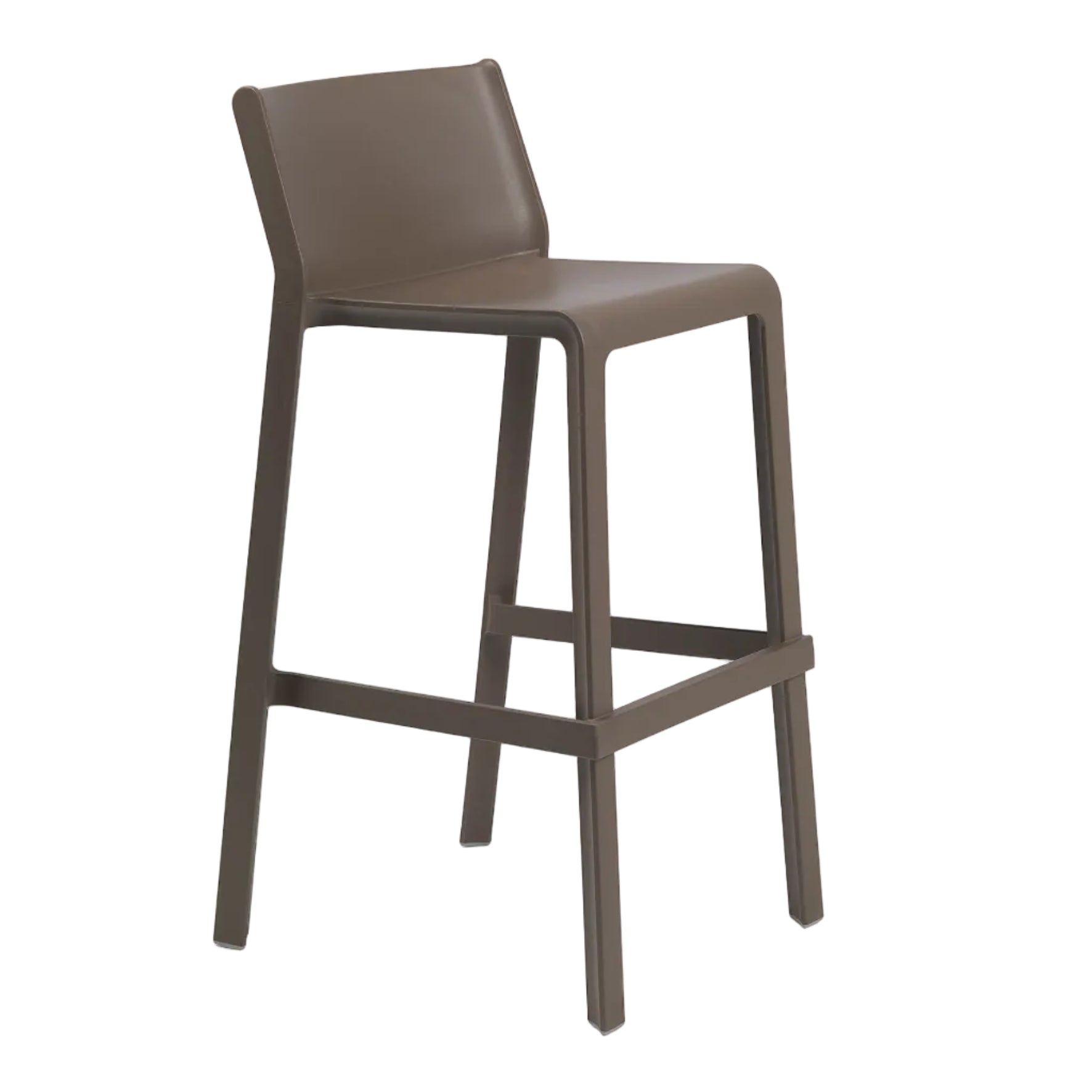 Outdoor Stool TRILL brown