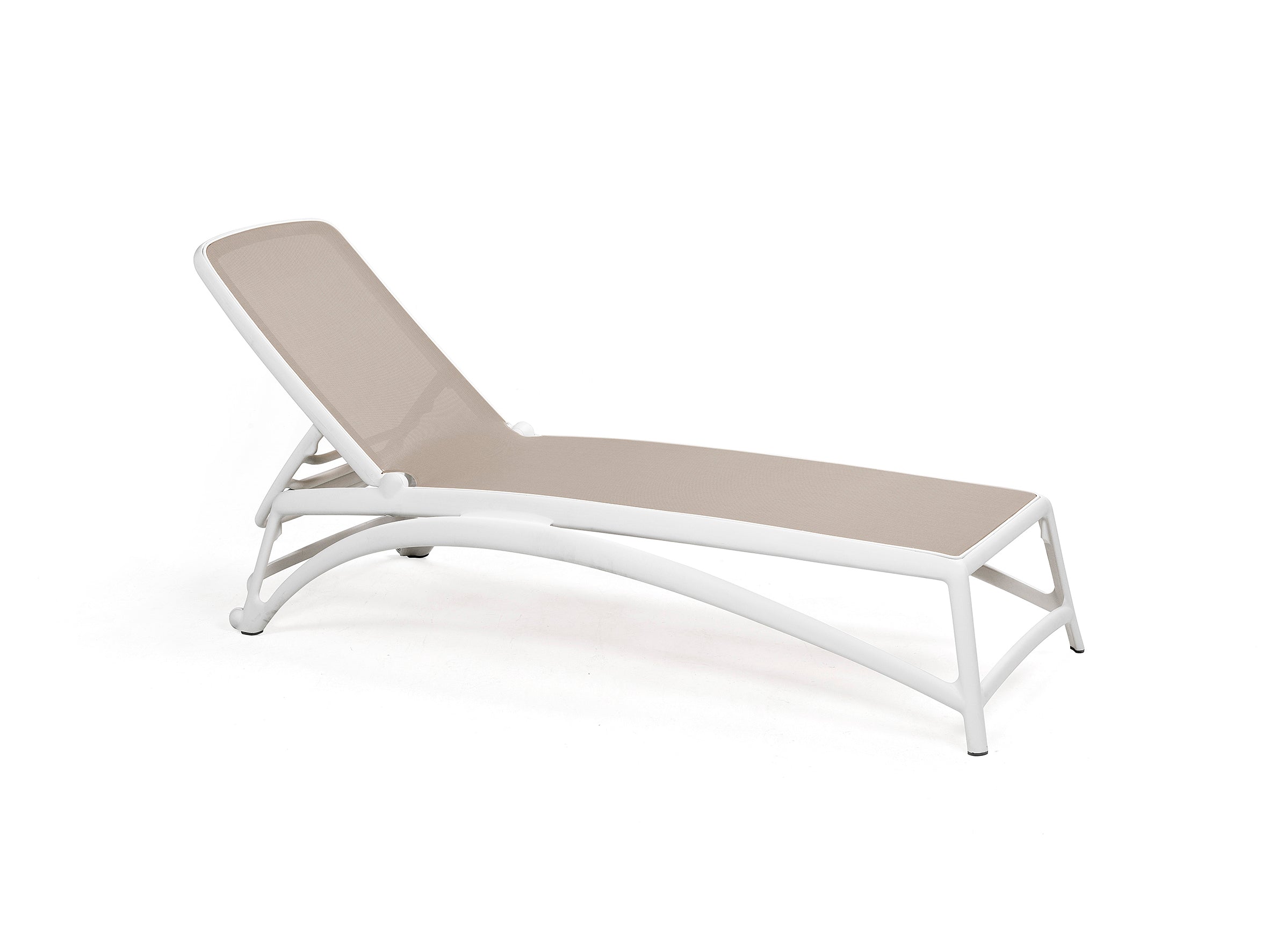 ATLANTICO White Outdoor Lounger