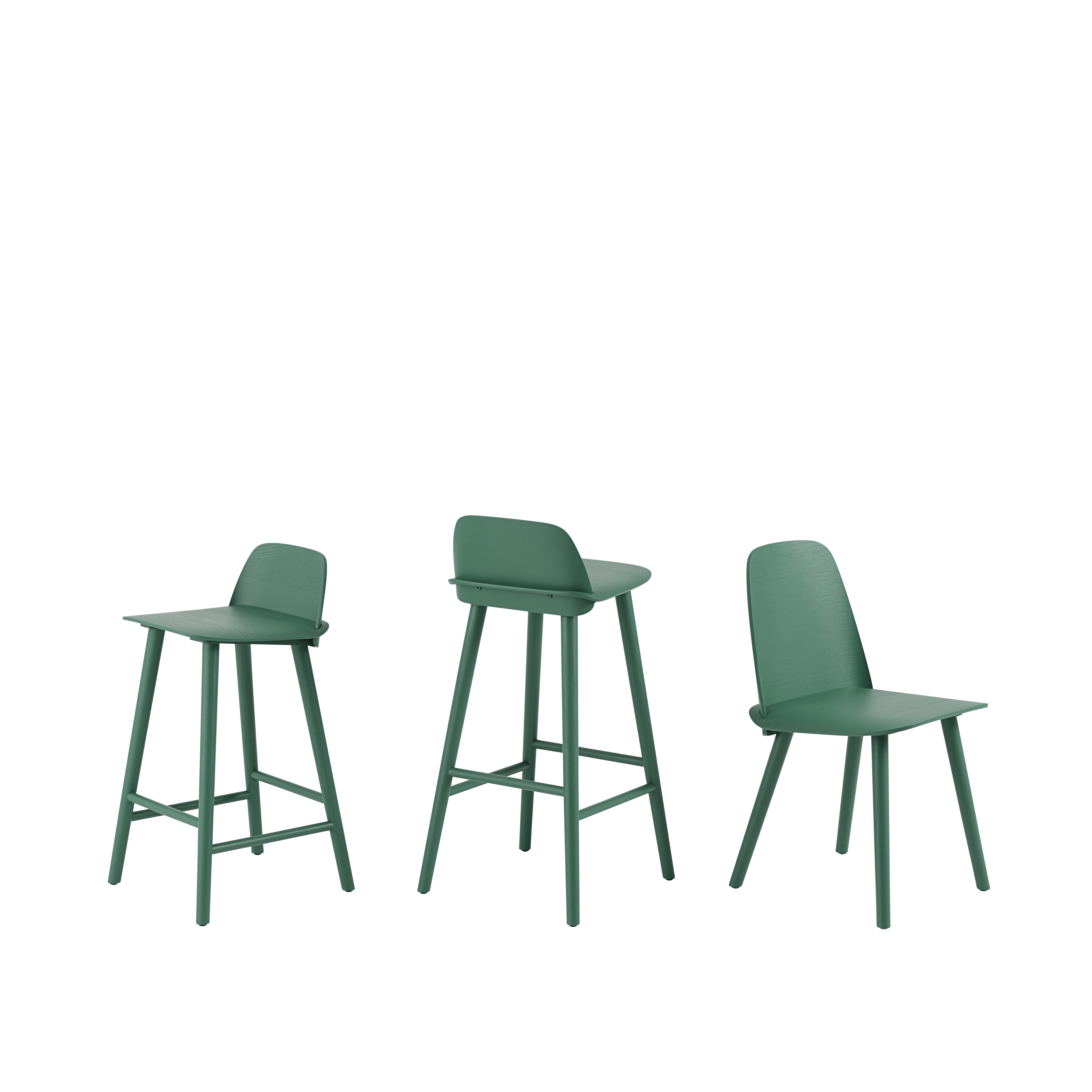 NERD Bar Stool Green