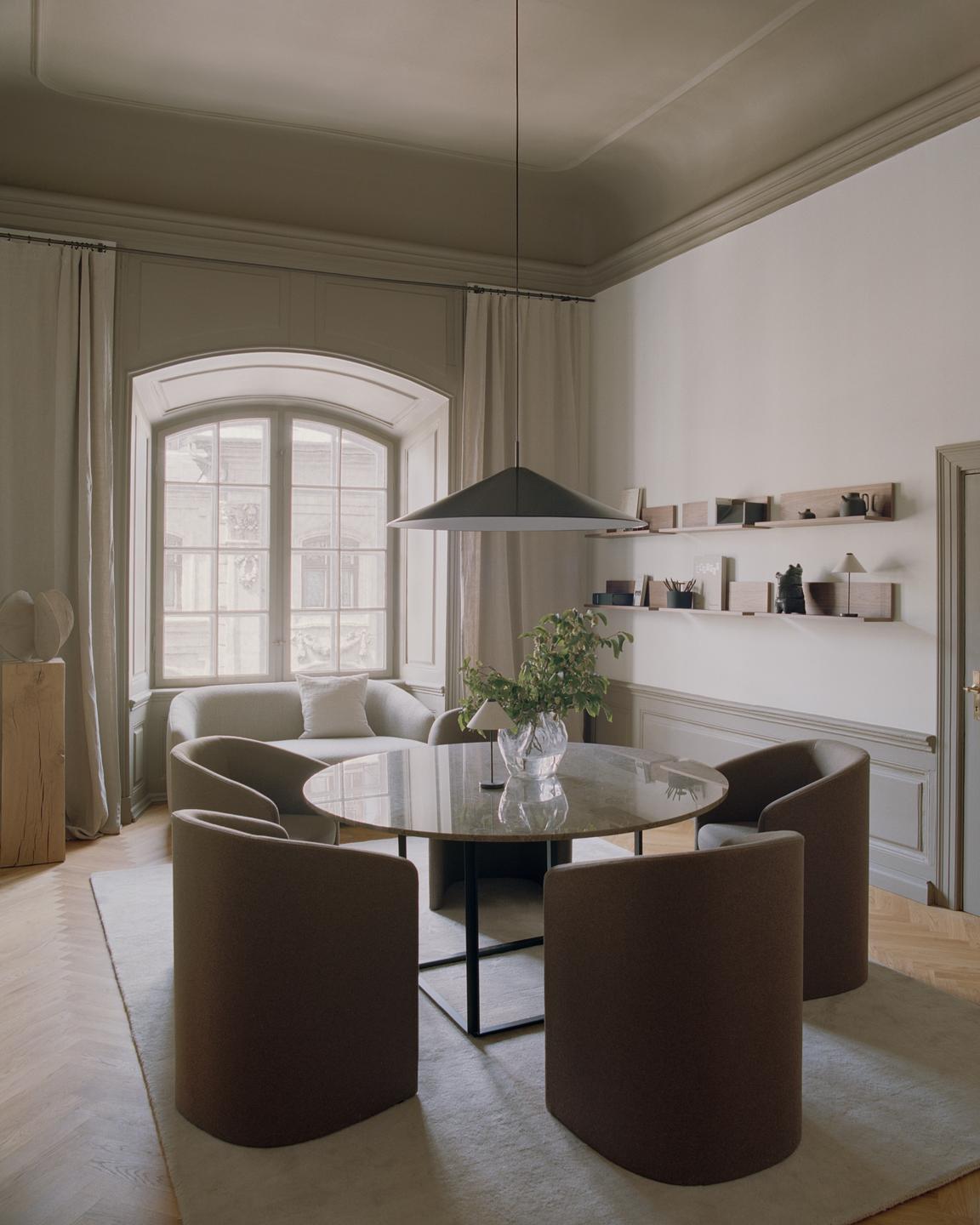 Závesná lampa BROLLY čierna