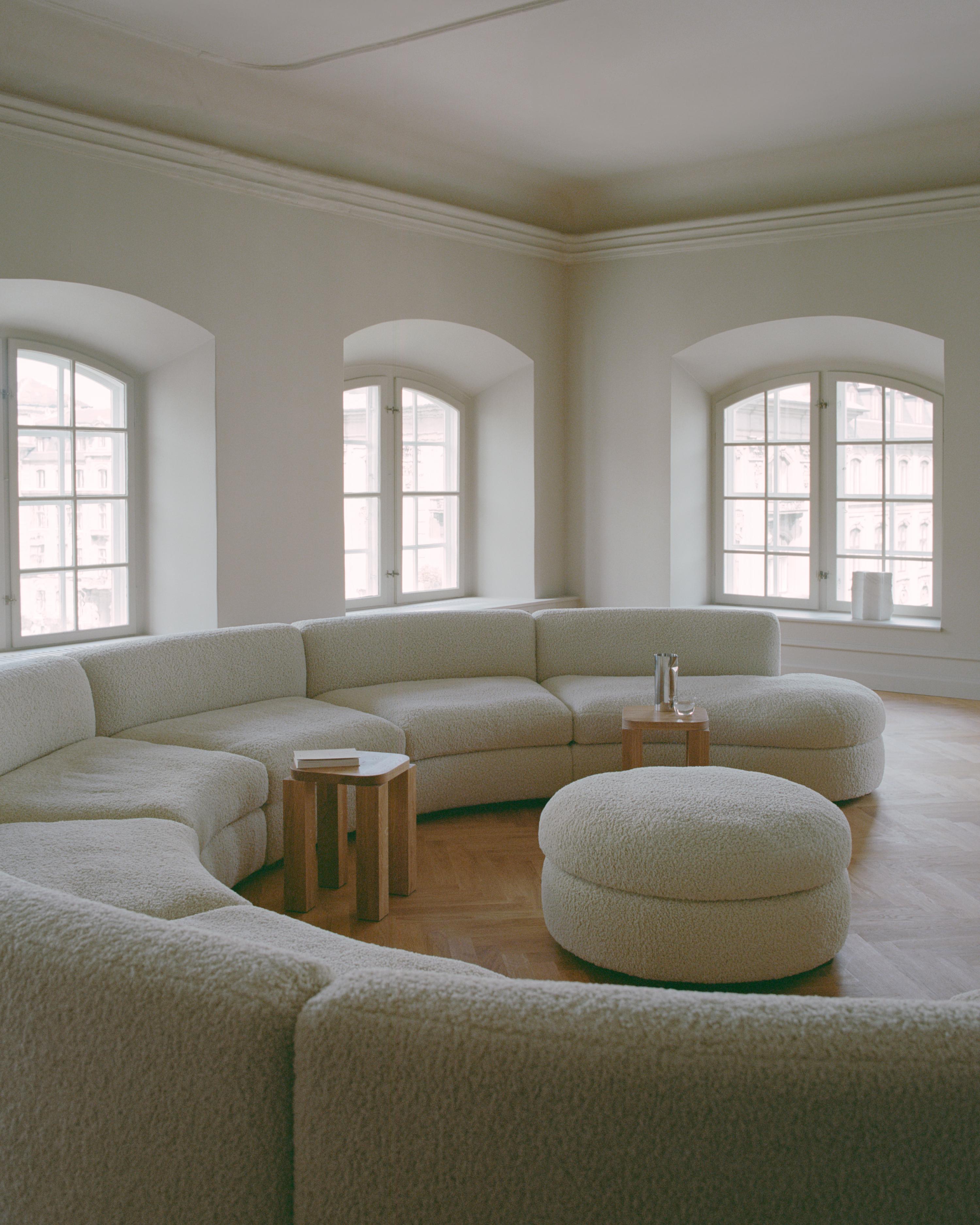 Modular sofa CODA - a widths wide upholstered element