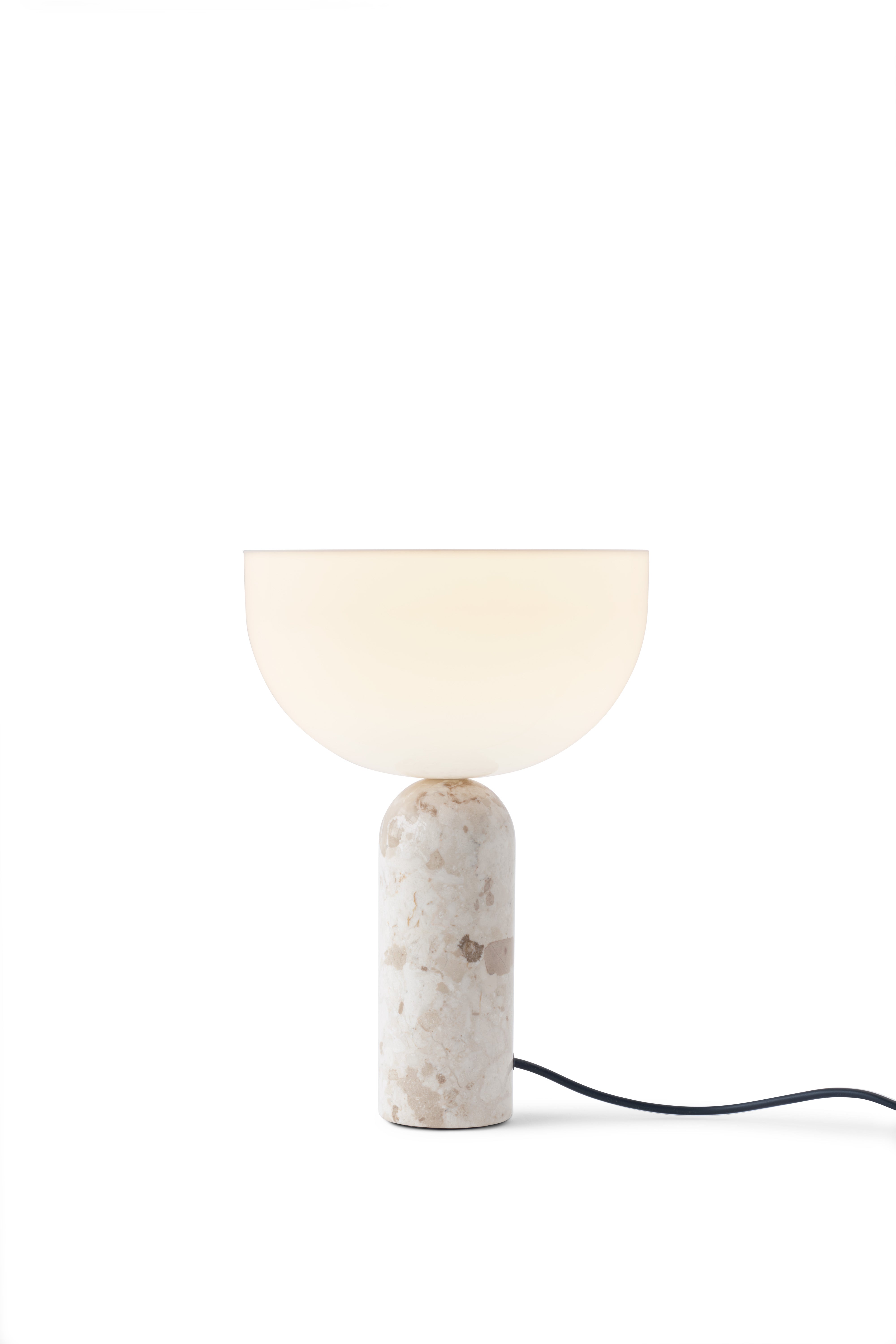 KIZU Table Lamp Cream Marble