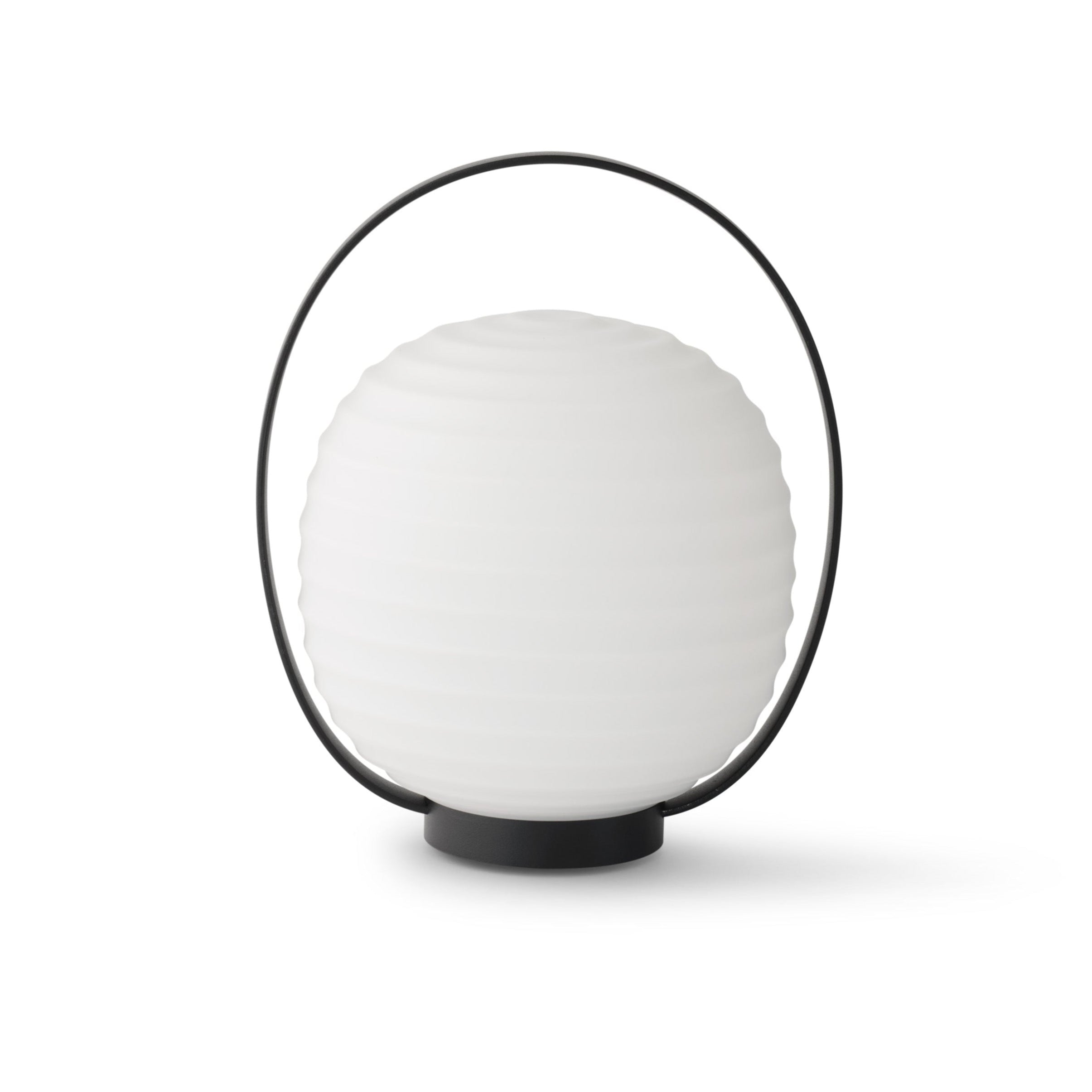 Lampa przenośna LANTERN biały z czarnym uchwytem