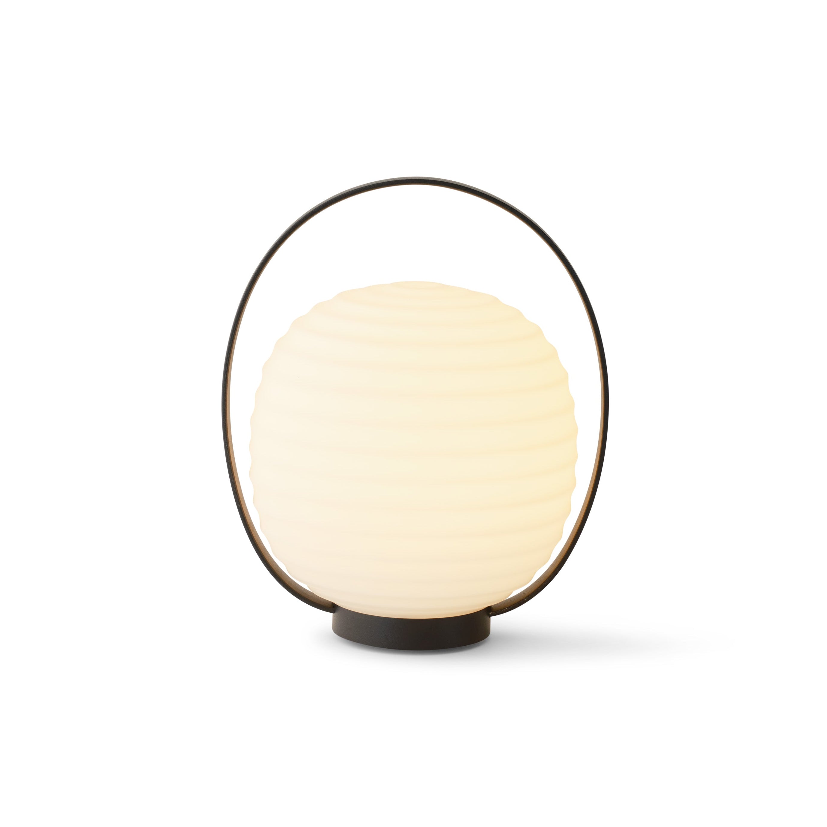 Lampa przenośna LANTERN biały z czarnym uchwytem