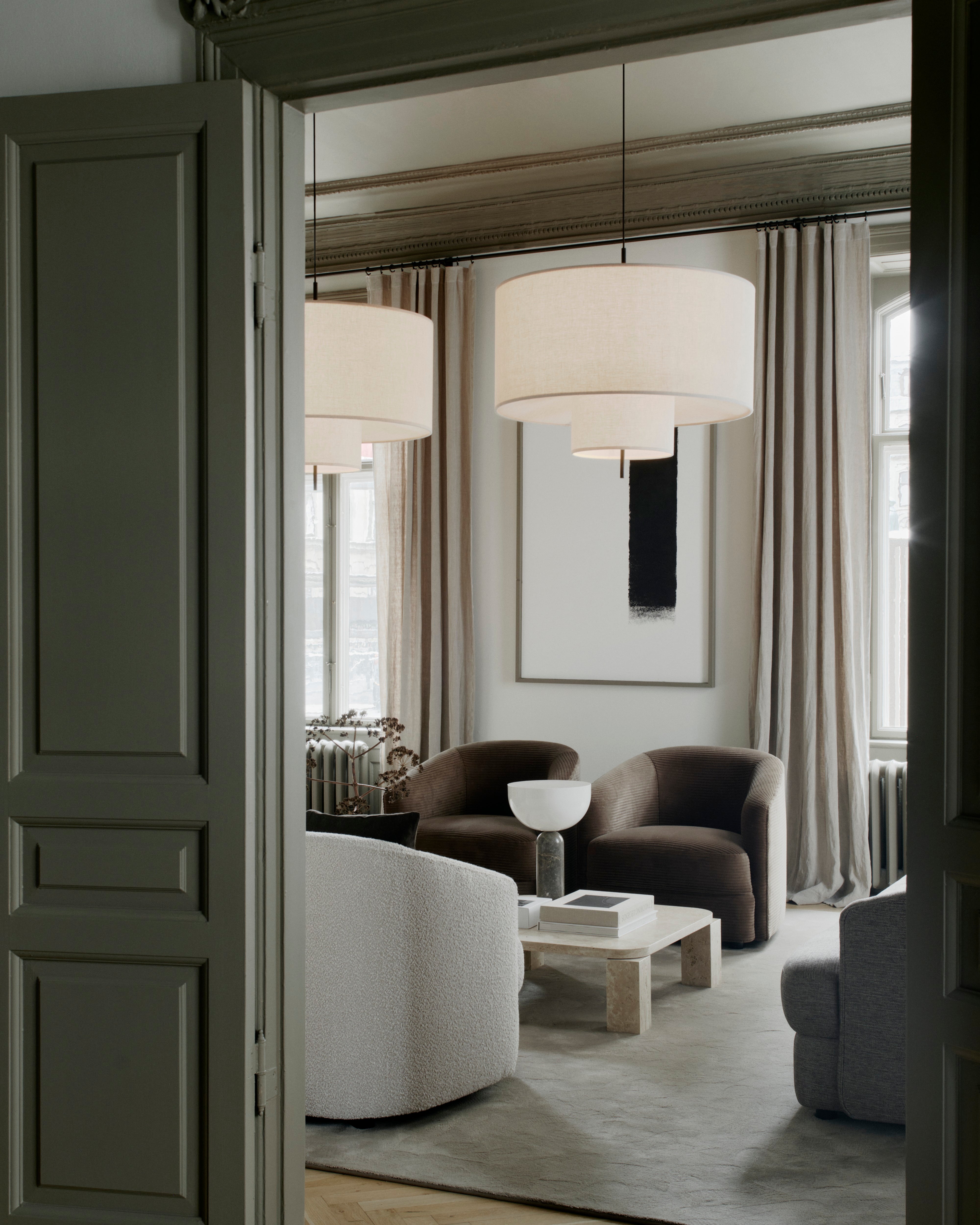 Upholstered Covent armchair