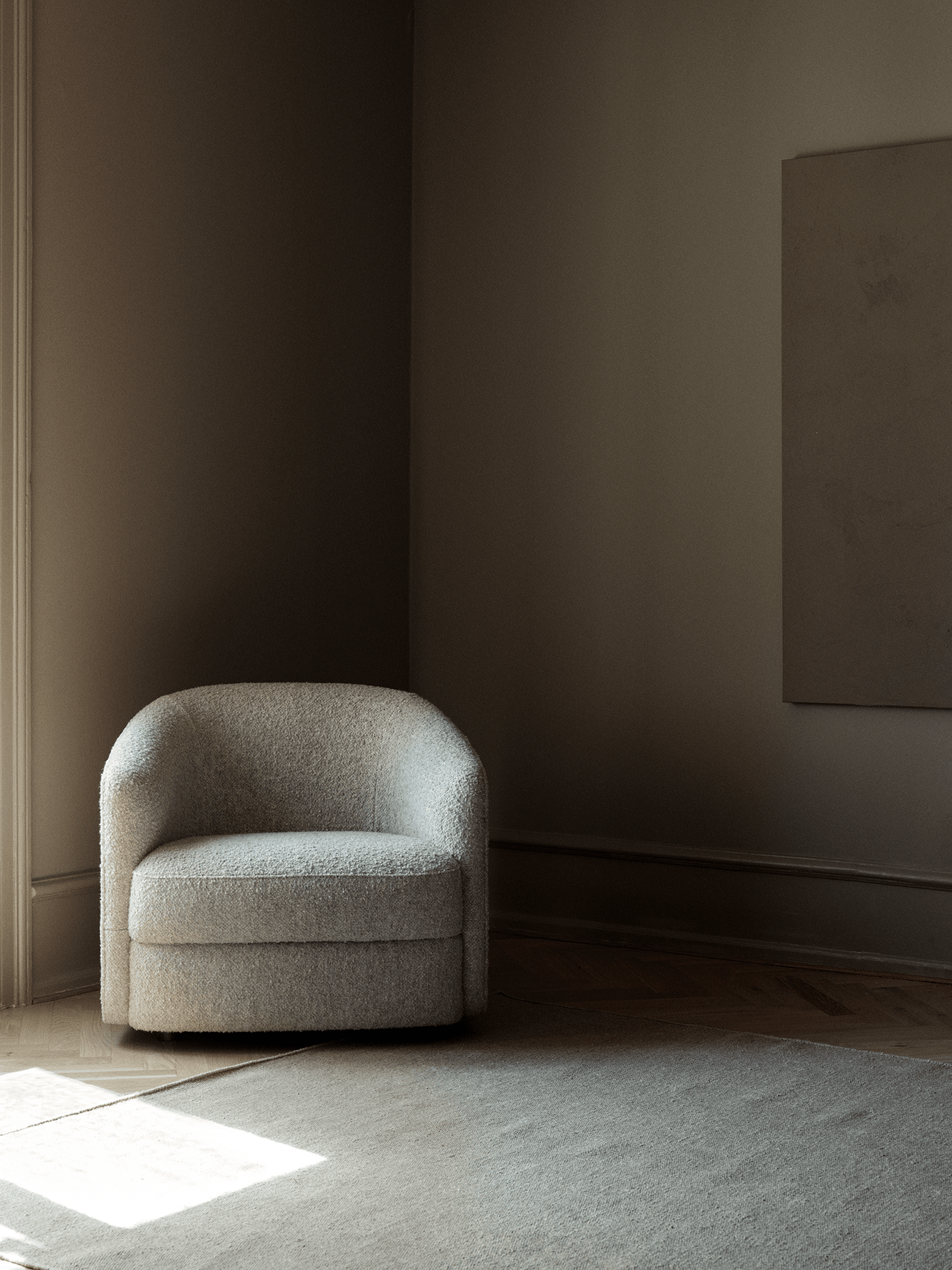 Upholstered Covent armchair