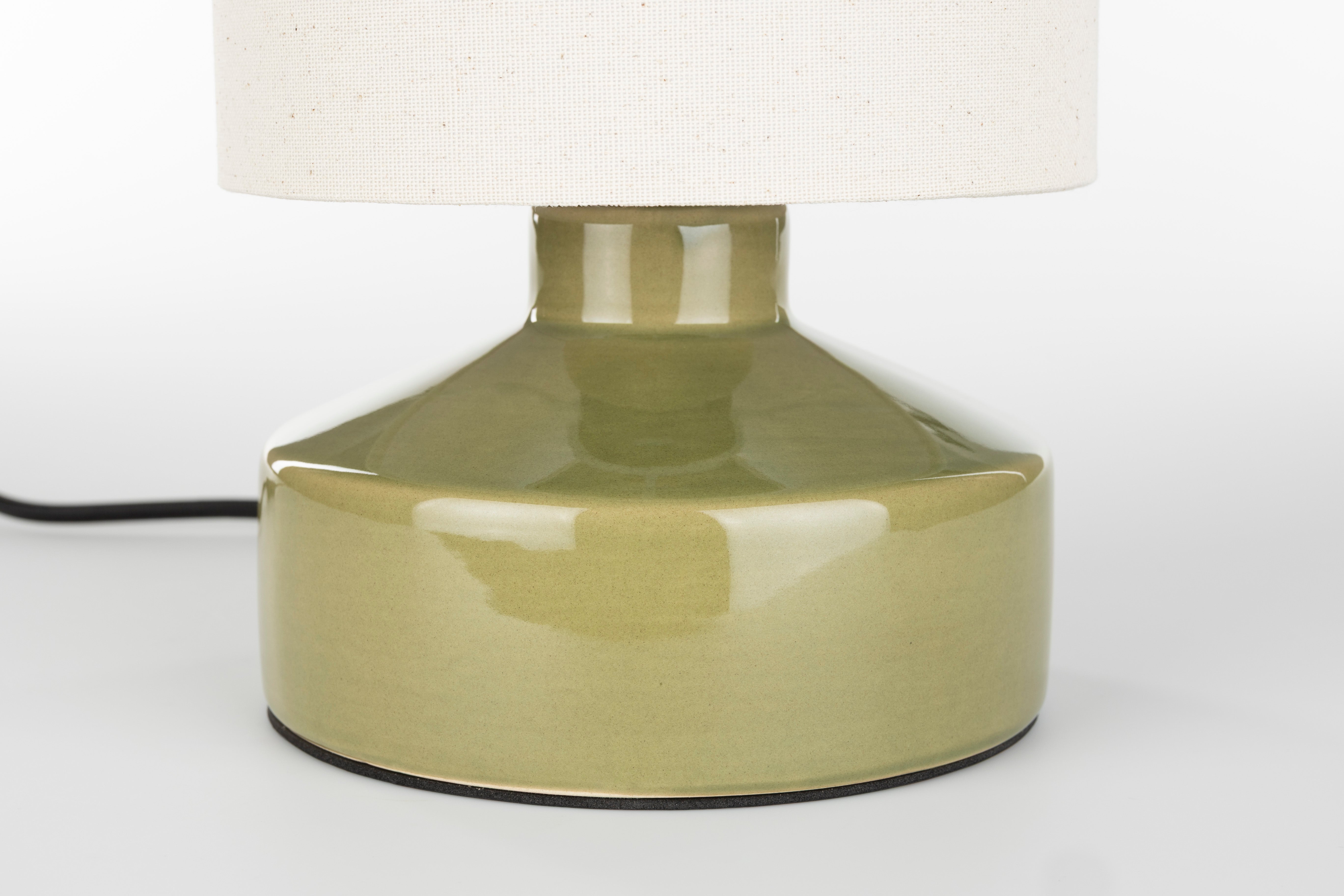 Stolná lampa NOOK zelená