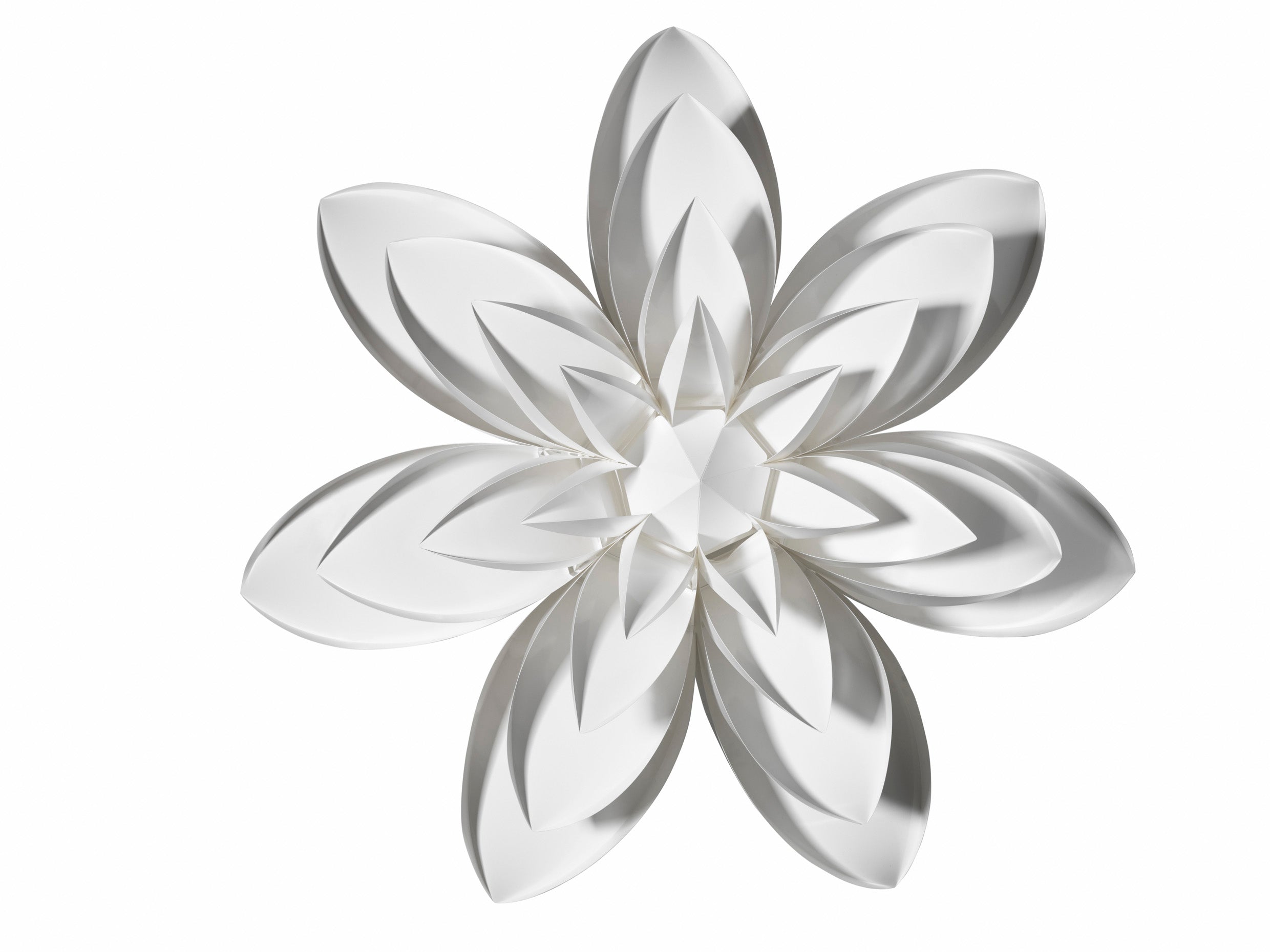 Biely závesný lampáš NORM 06