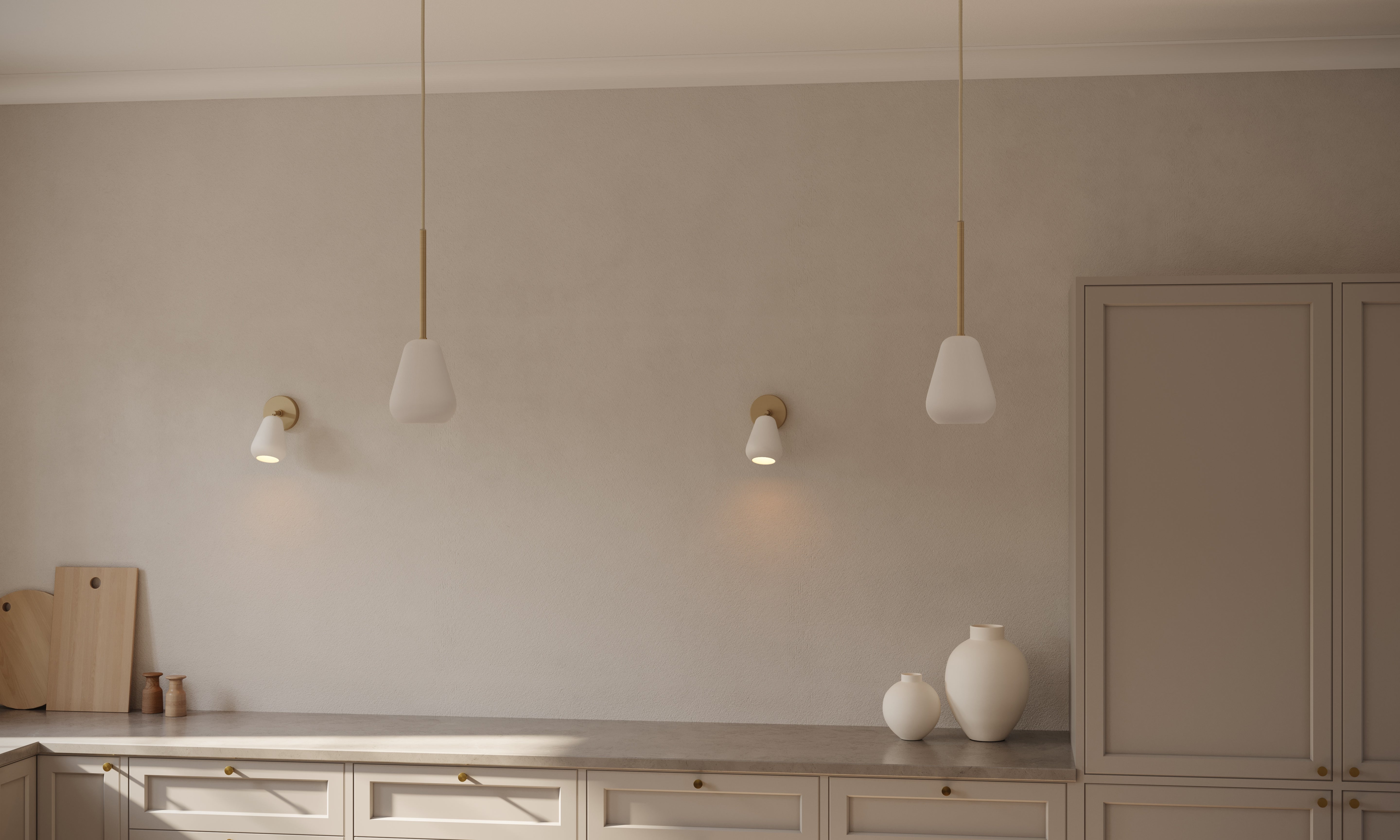 Závesná bodová lampa ANOLI čierna