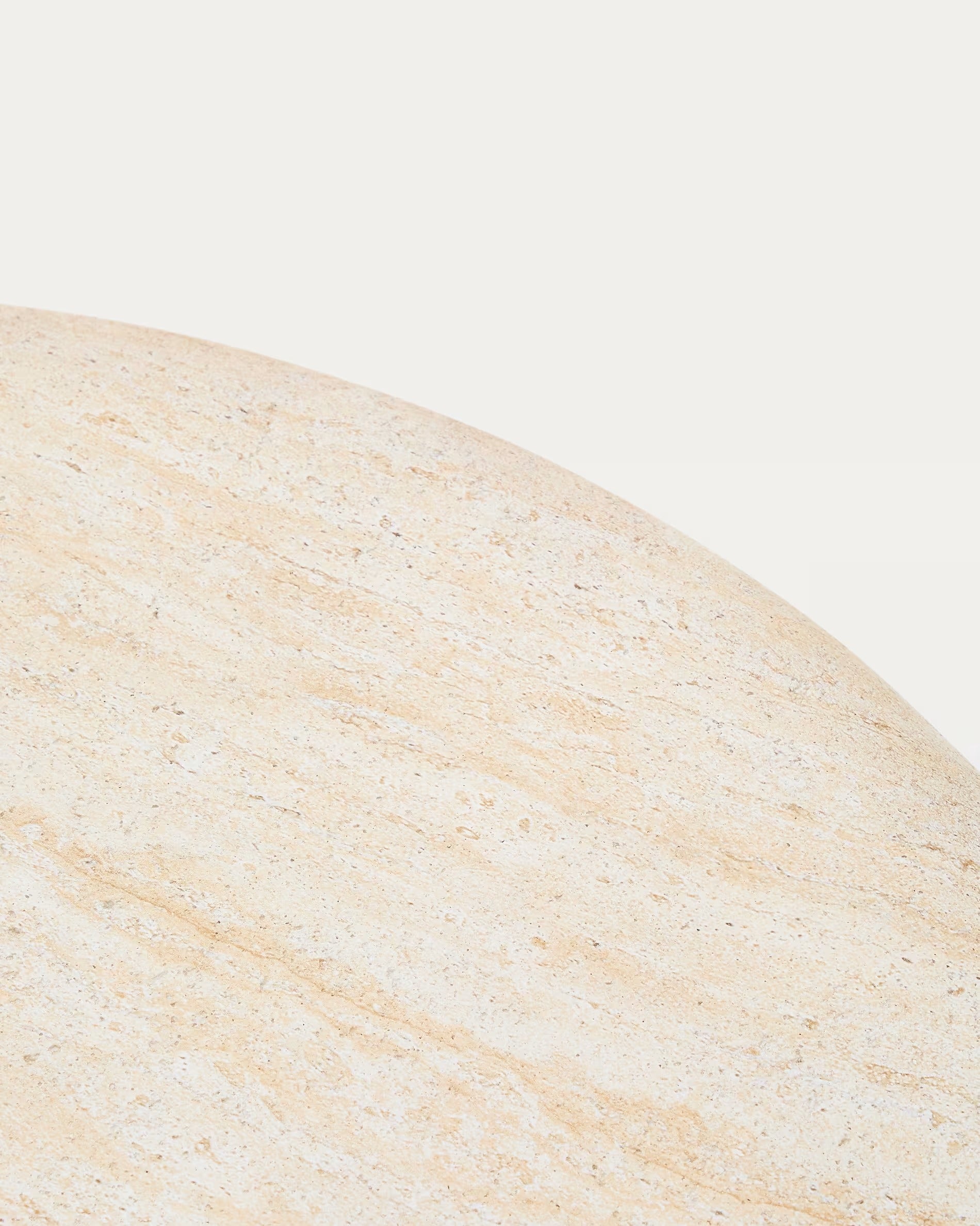 Záhradný stolík DRASI cement s imitáciou travertínu