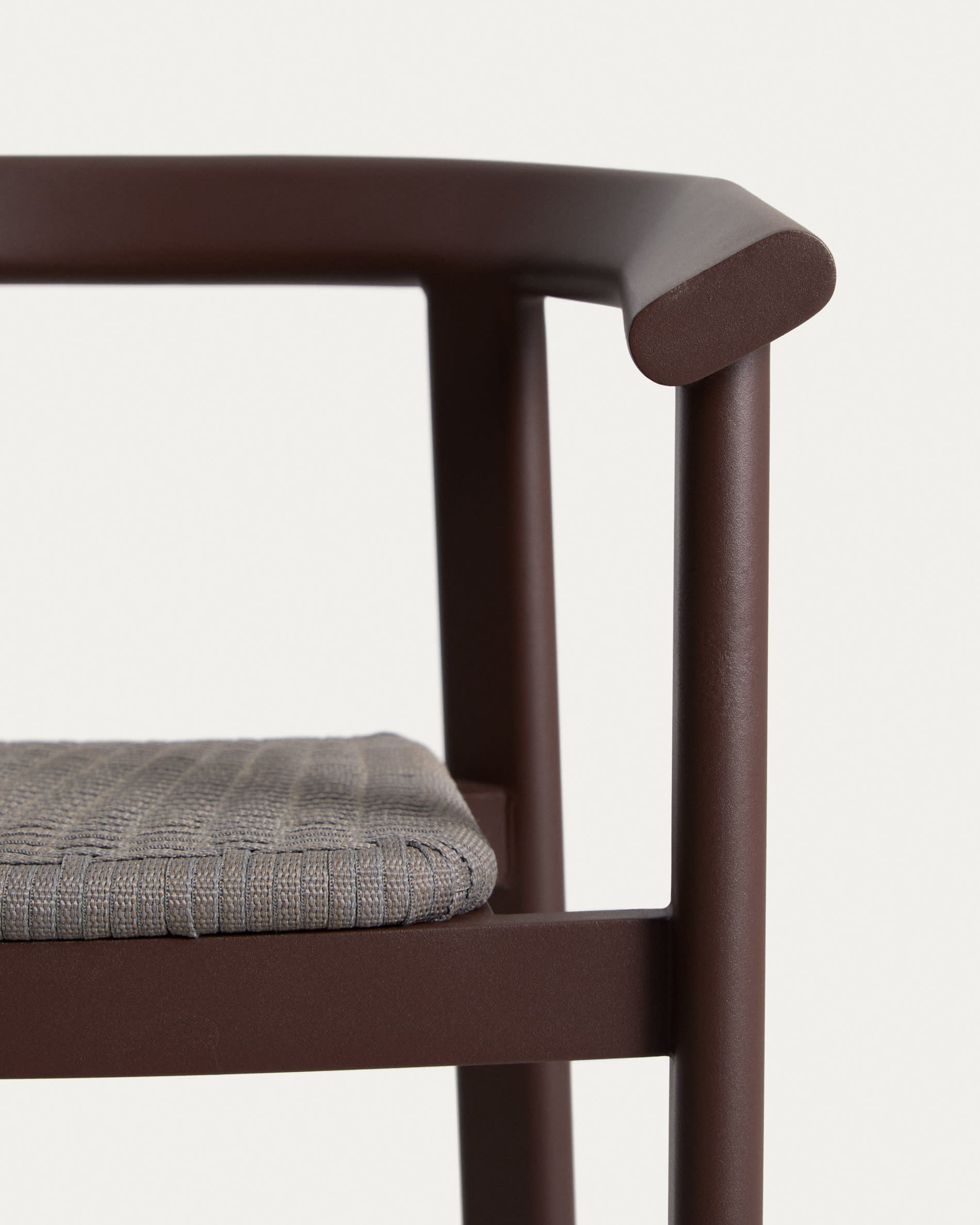 ERICE Brown Garden Stool