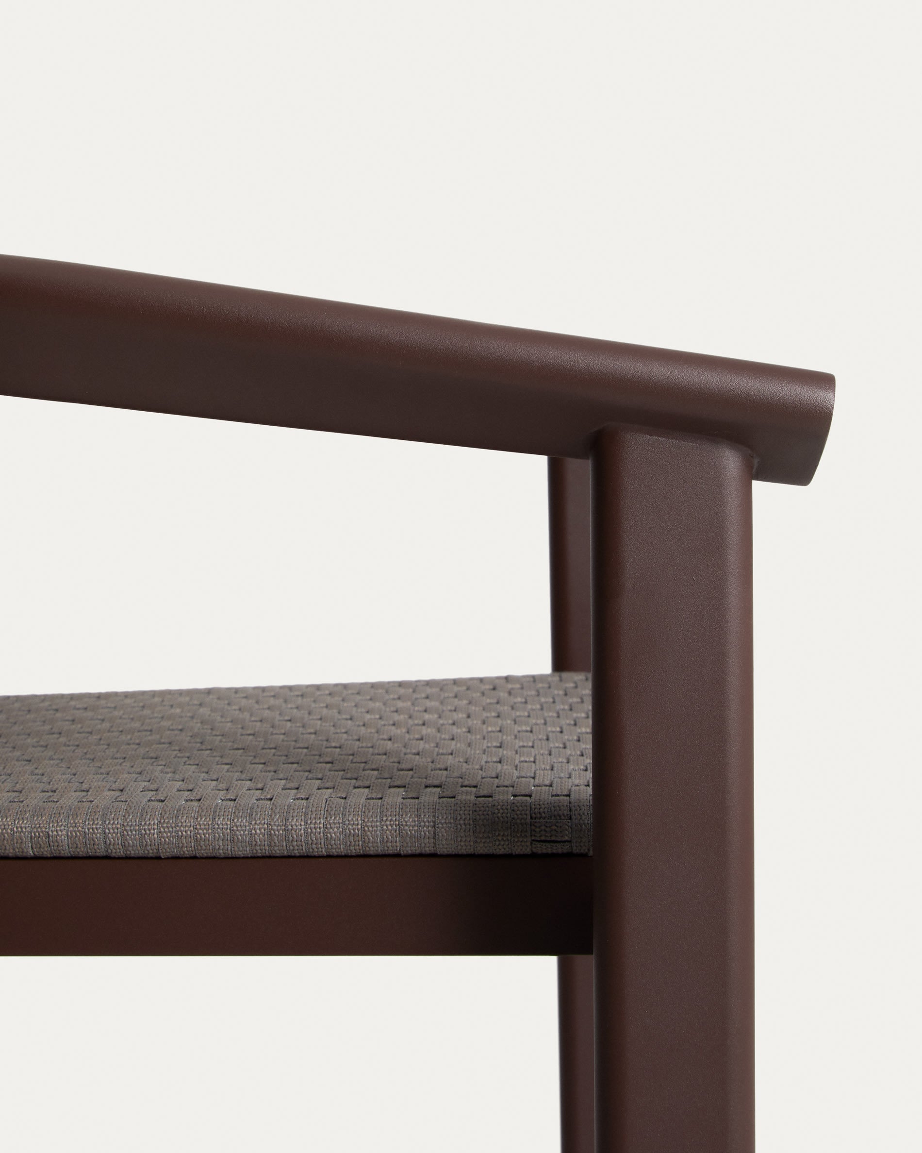 ERICE Brown Garden Stool