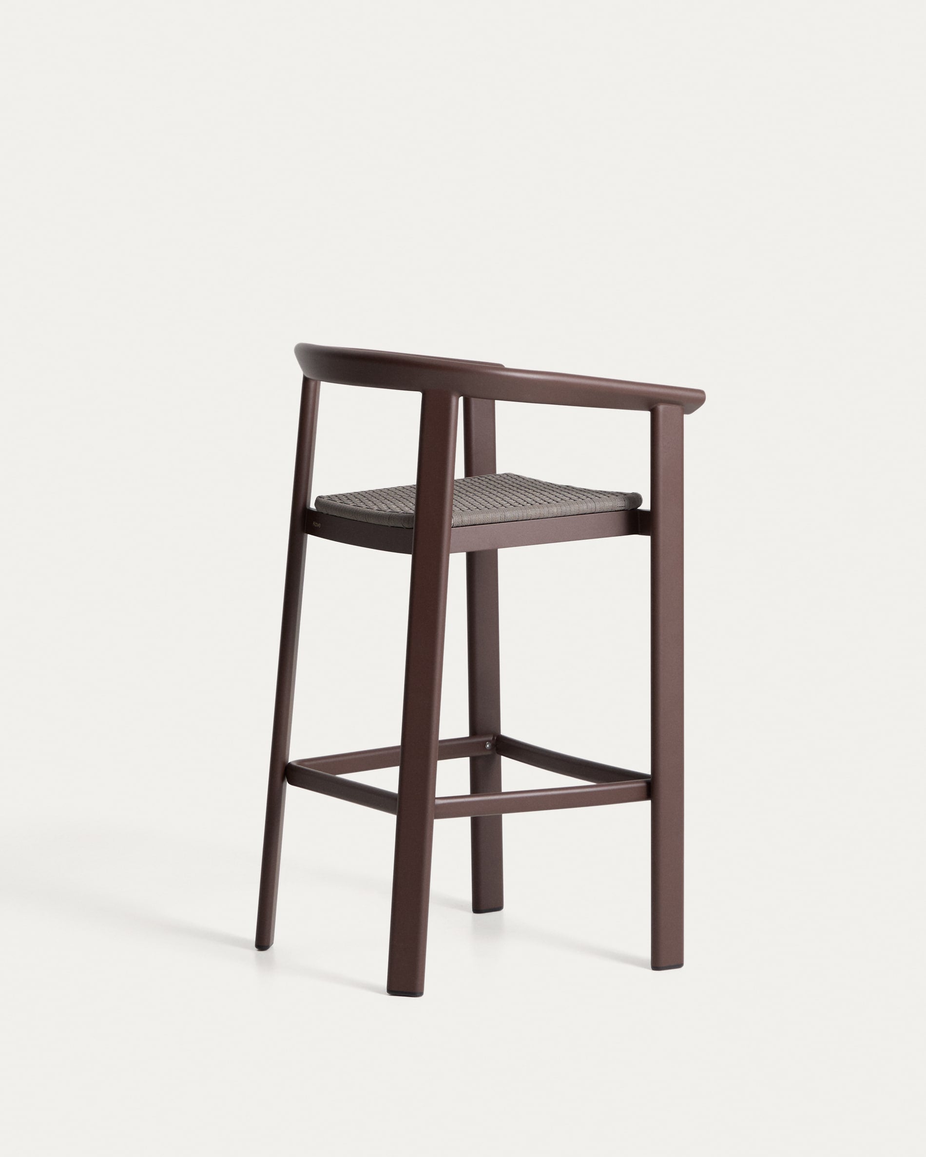 ERICE Brown Garden Stool