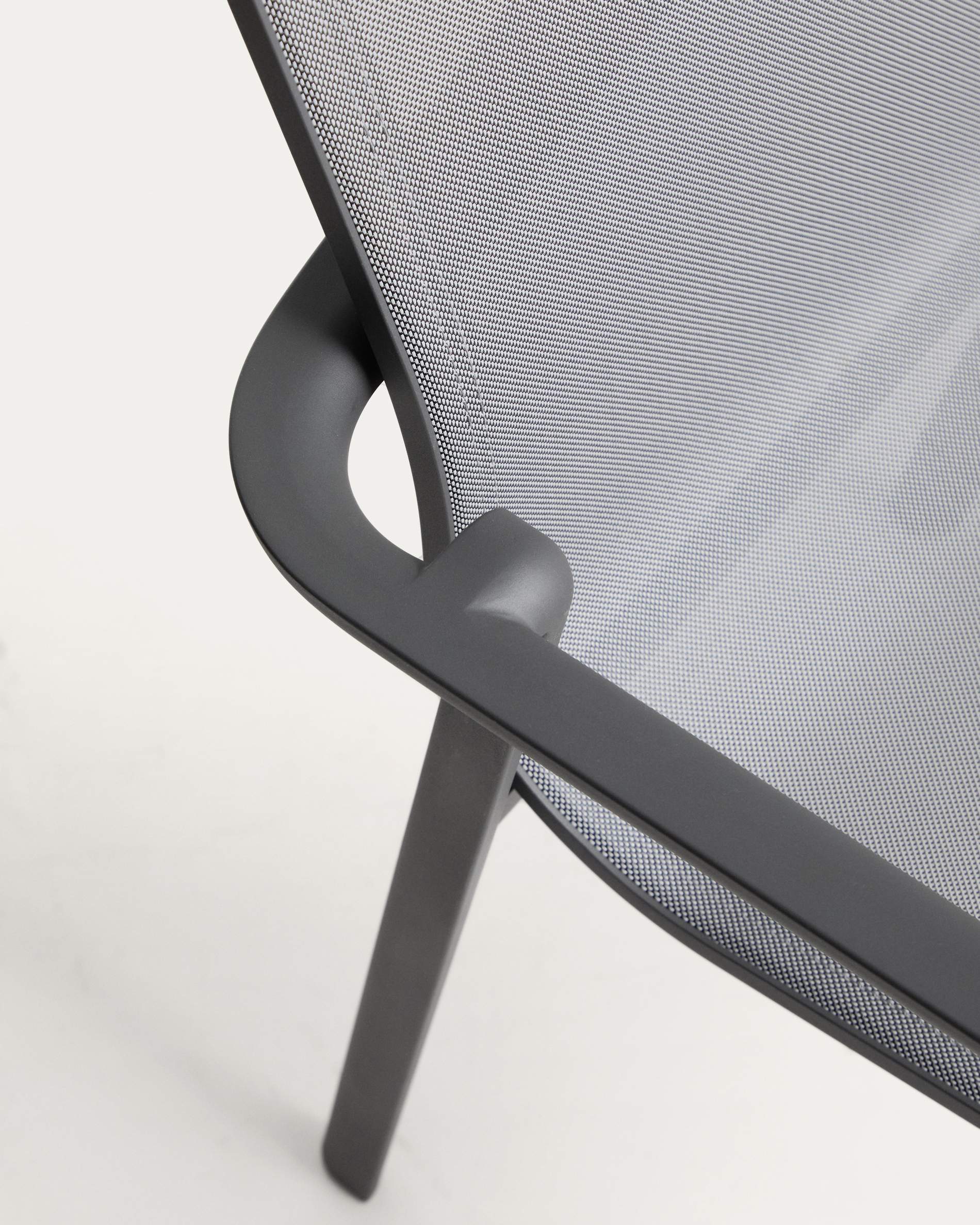 Záhradná stolička CANEA grafitová