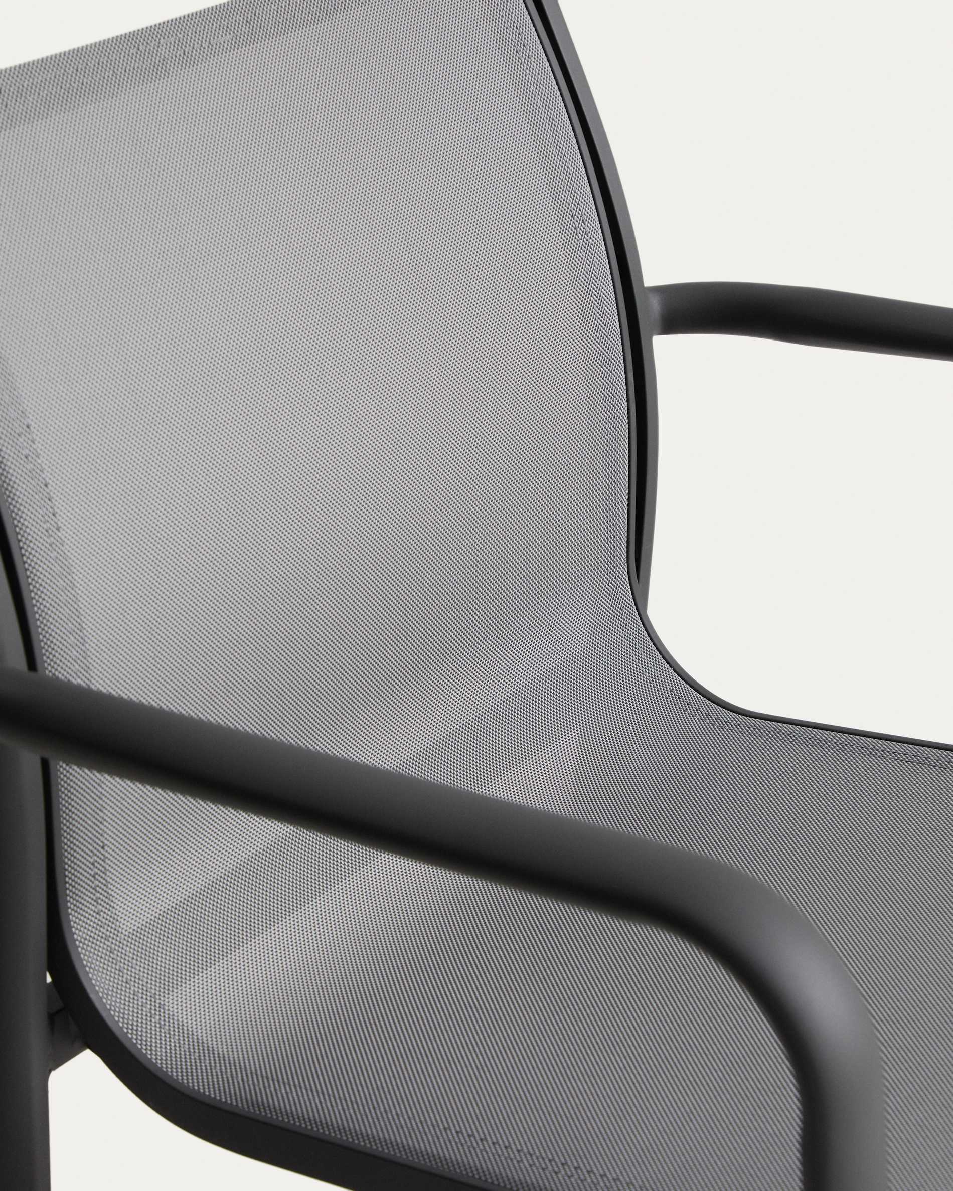 Záhradná stolička LURI grafitová