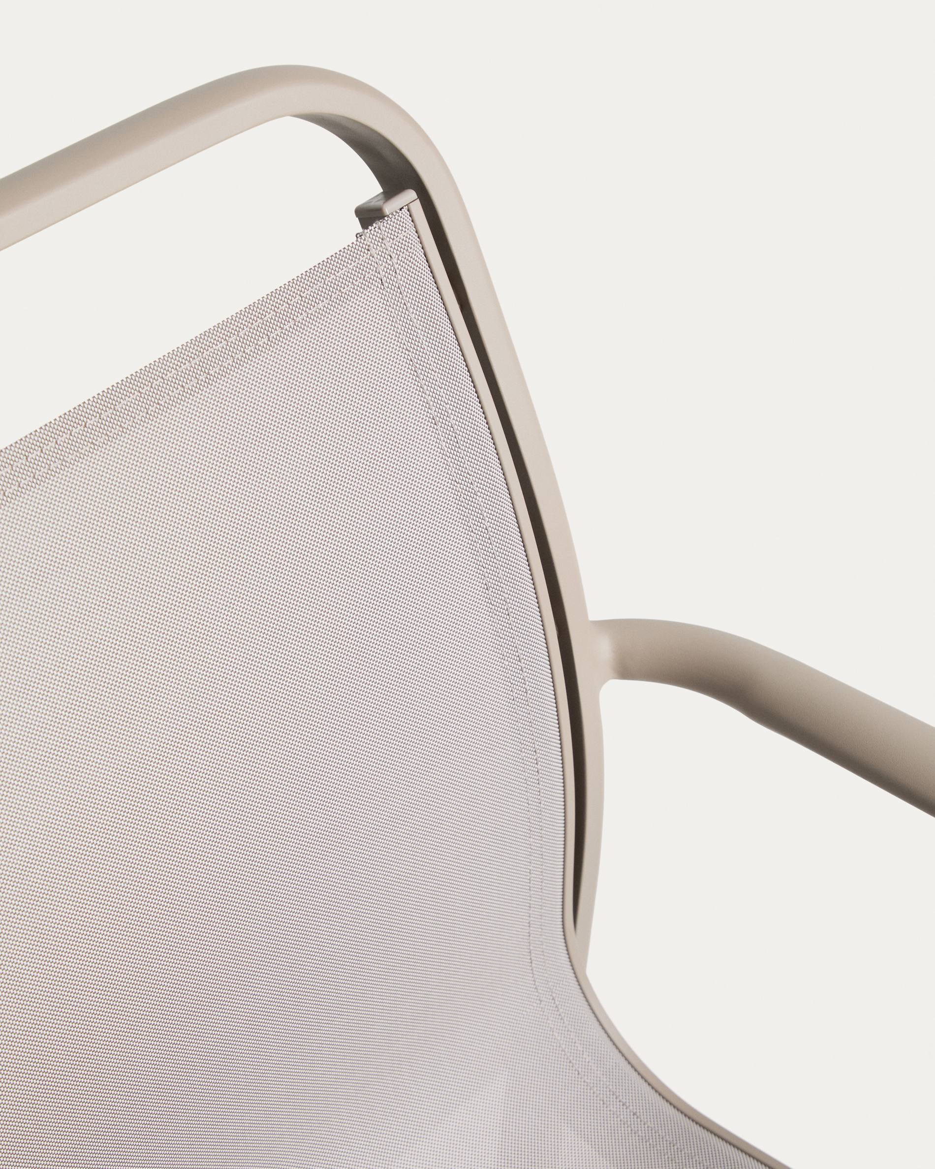 Záhradná stolička LURI taupe