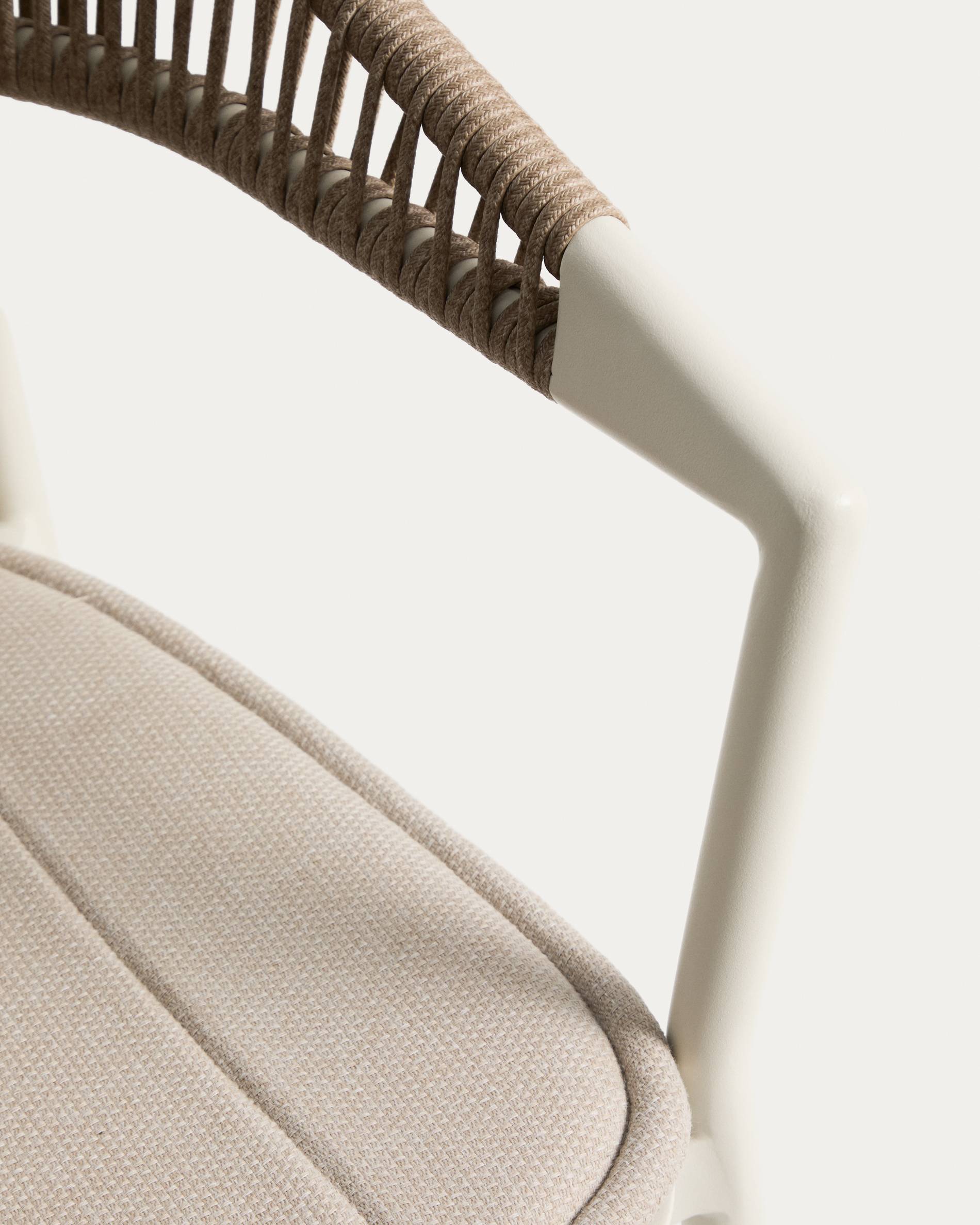 Záhradná stolička ALIMIA ecru