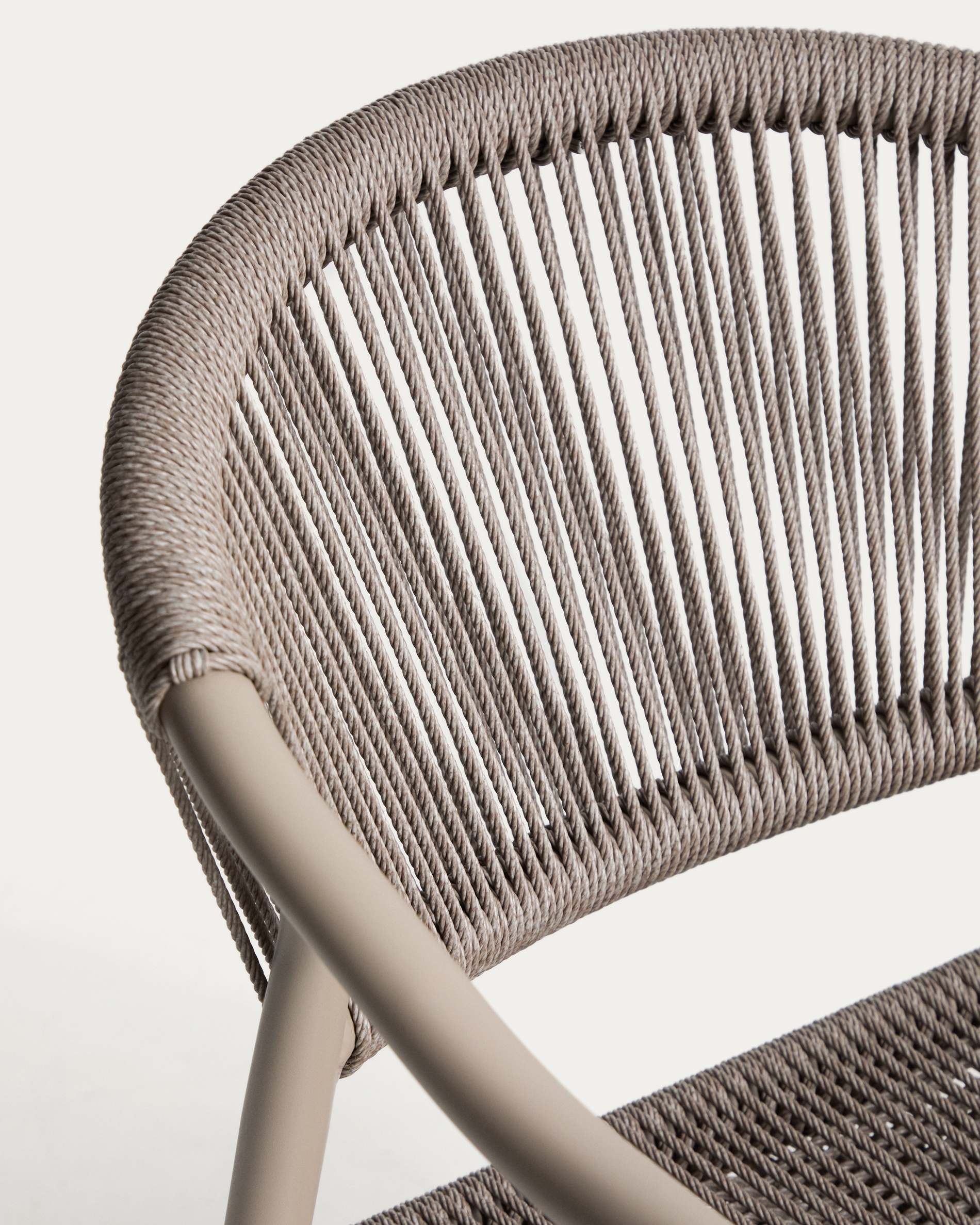 Záhradná stolička LIVADIA taupe