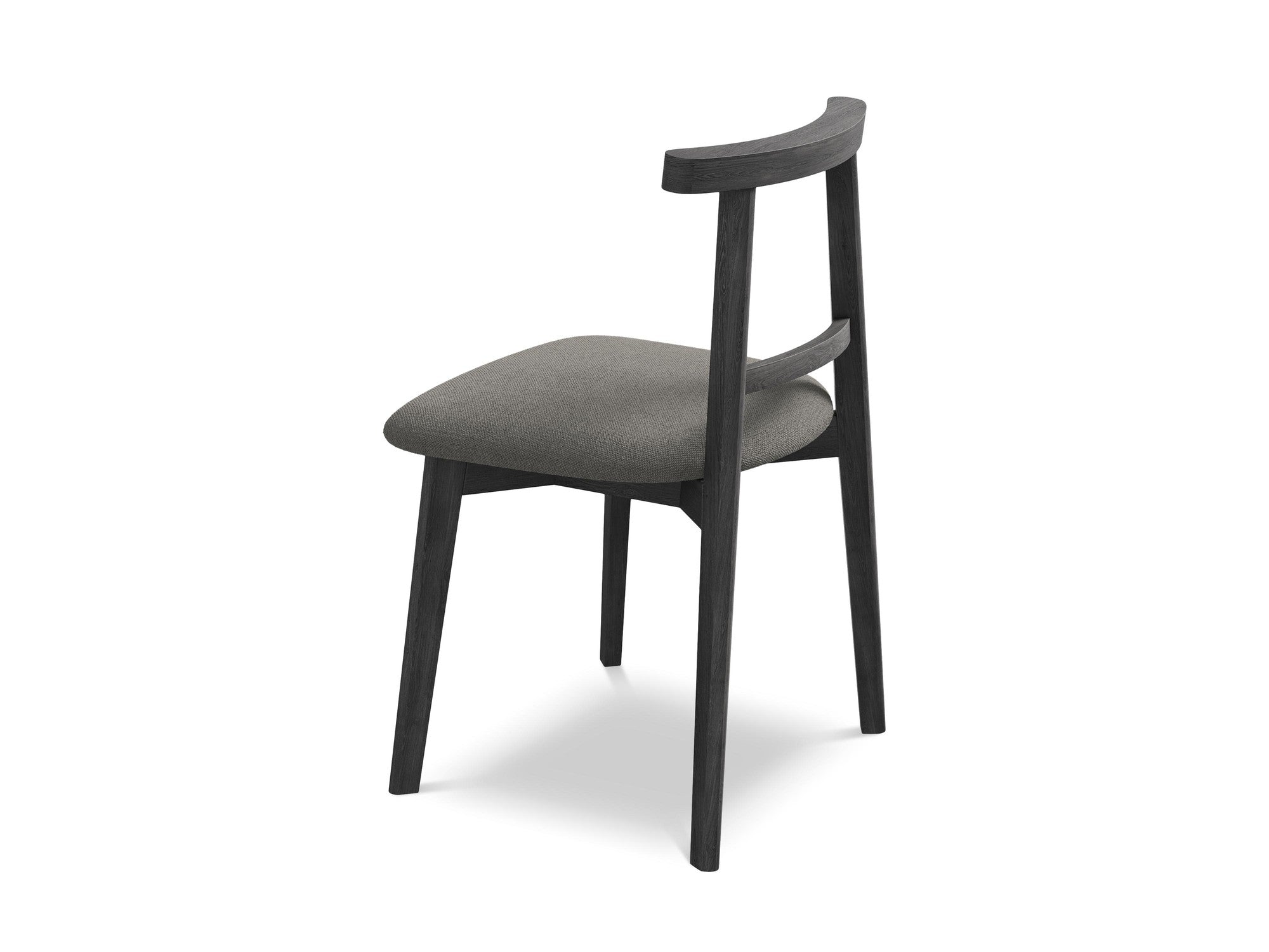 OHELO Chair Dark Gray with Black Beech Base