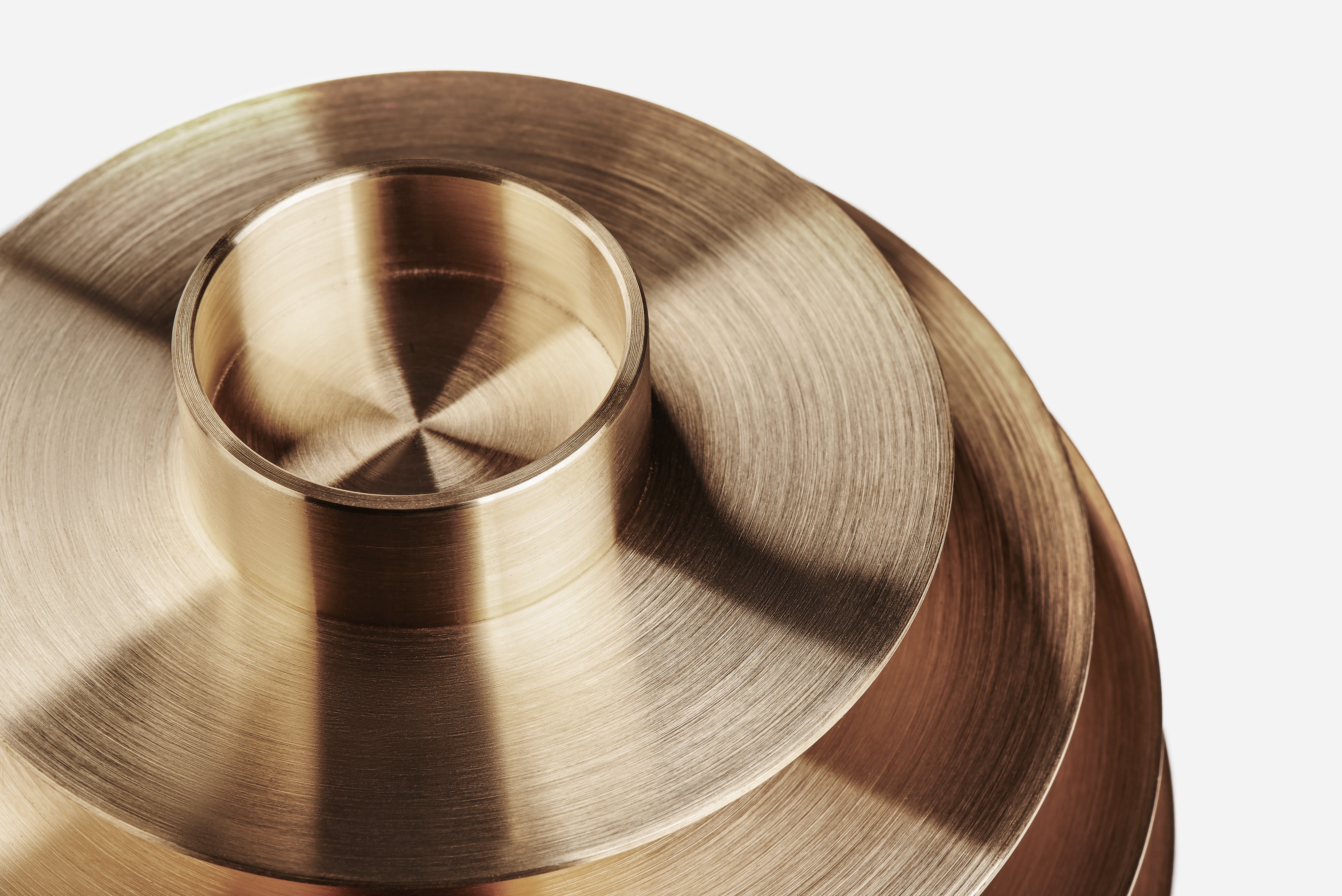 ORB Brass Candle Holder Set