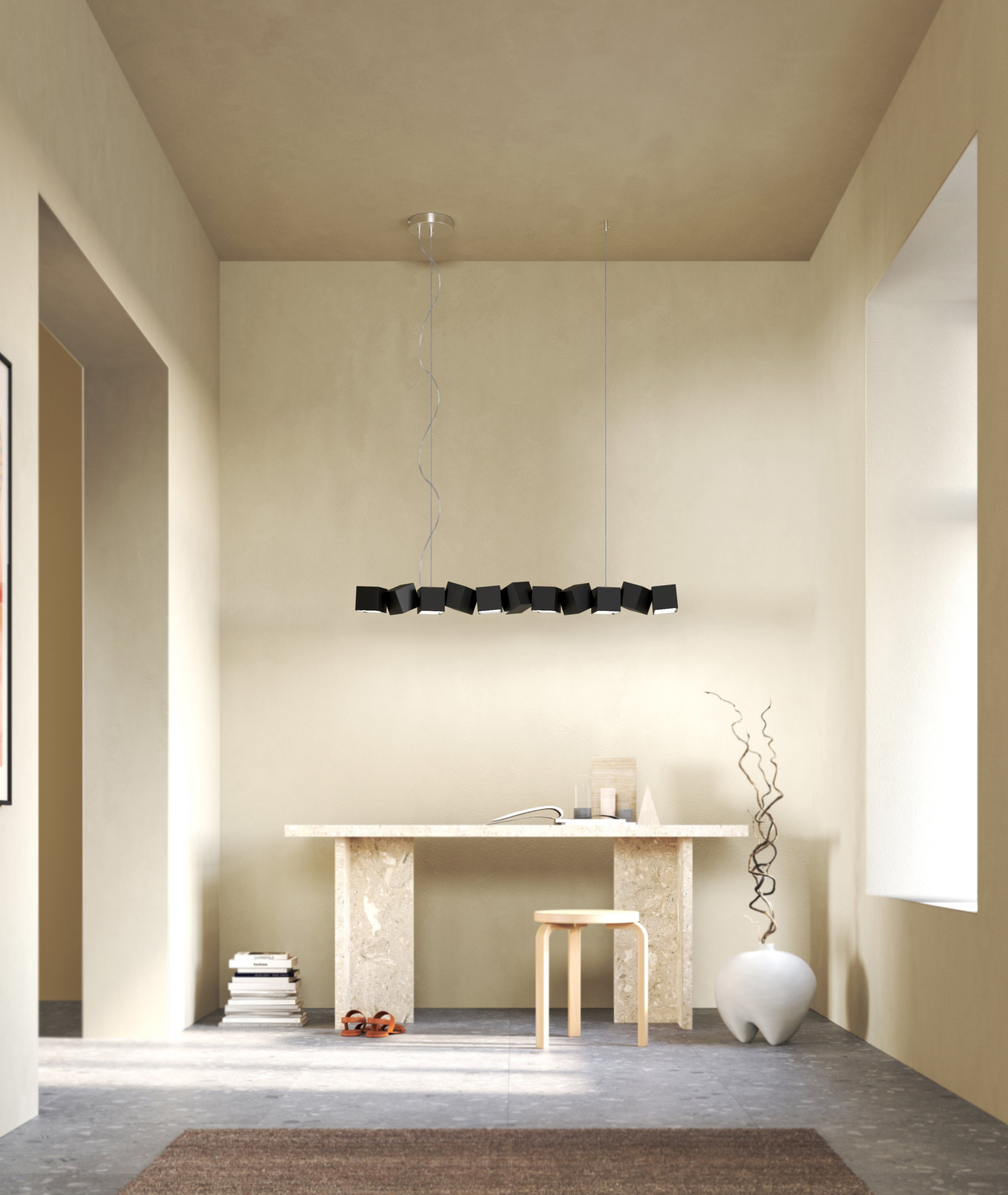 Lampa wisząca BLOCKCHAIN czarny